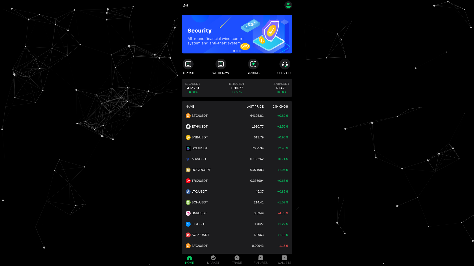 Screenshot of web3nexo.com