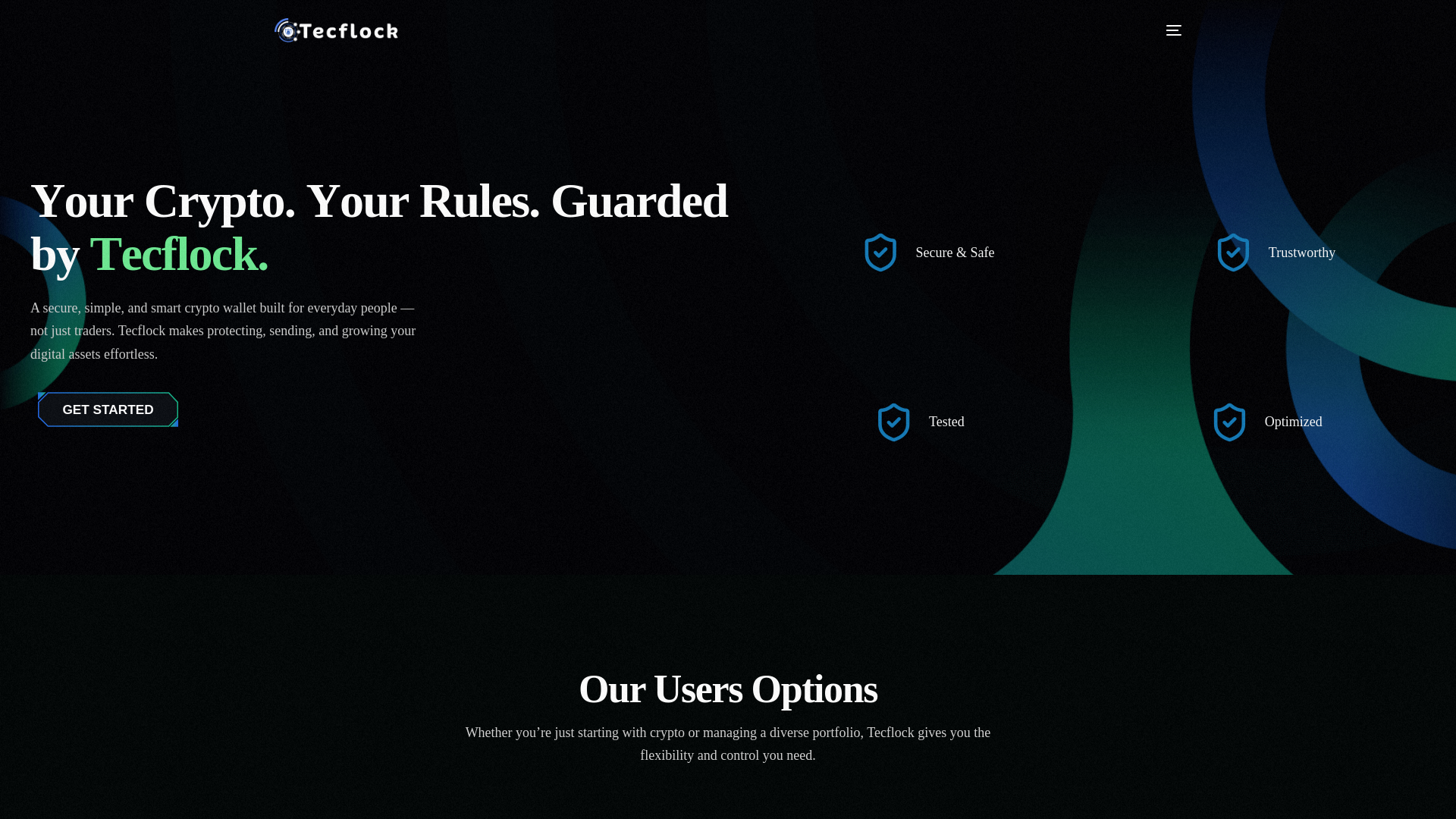 Screenshot of tecflock.com
