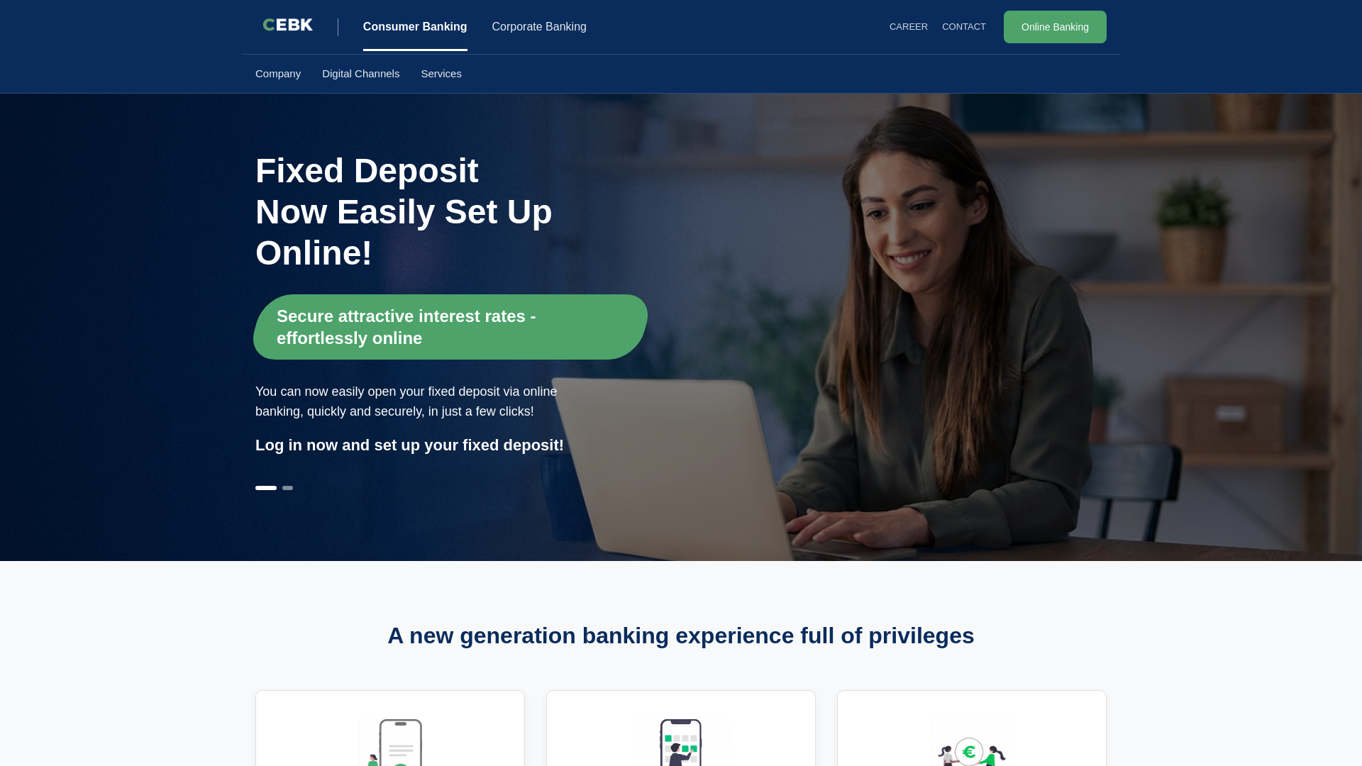 Screenshot of continuaeverlyn.com