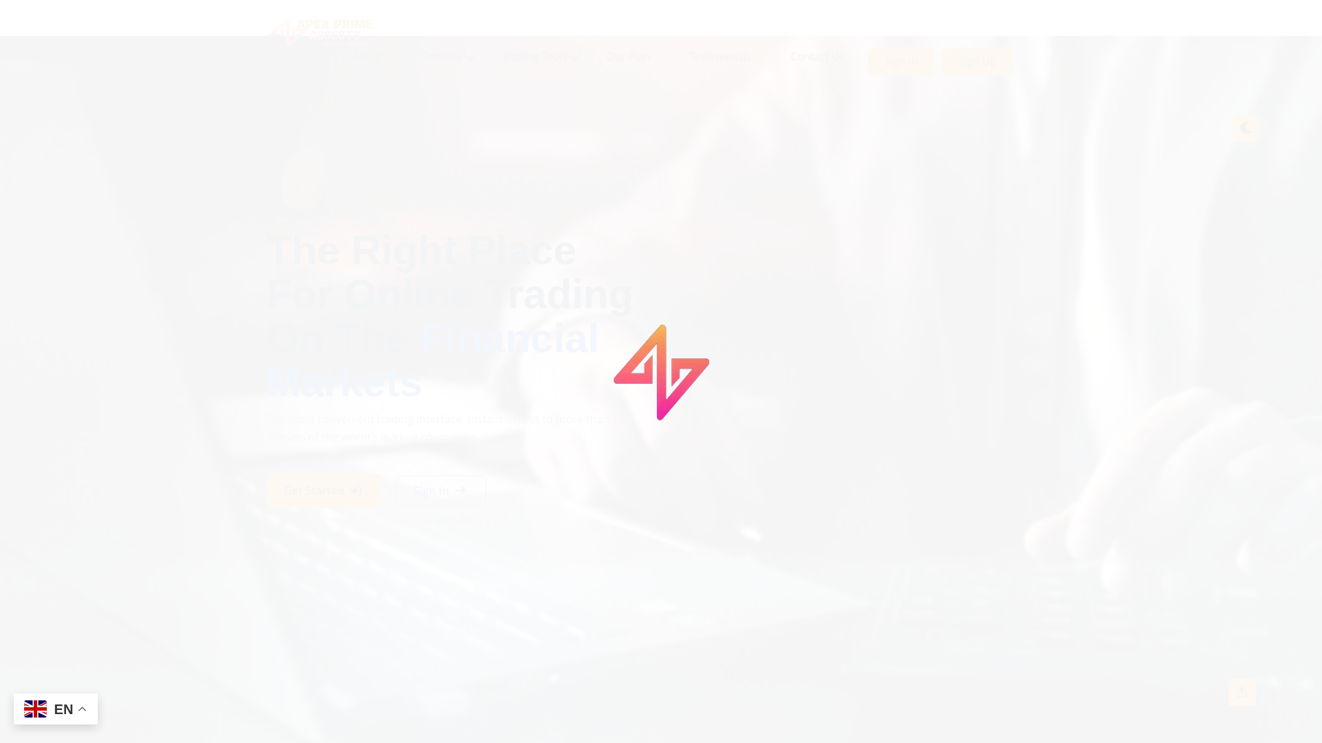 Stored capture of apexprimesassets.com