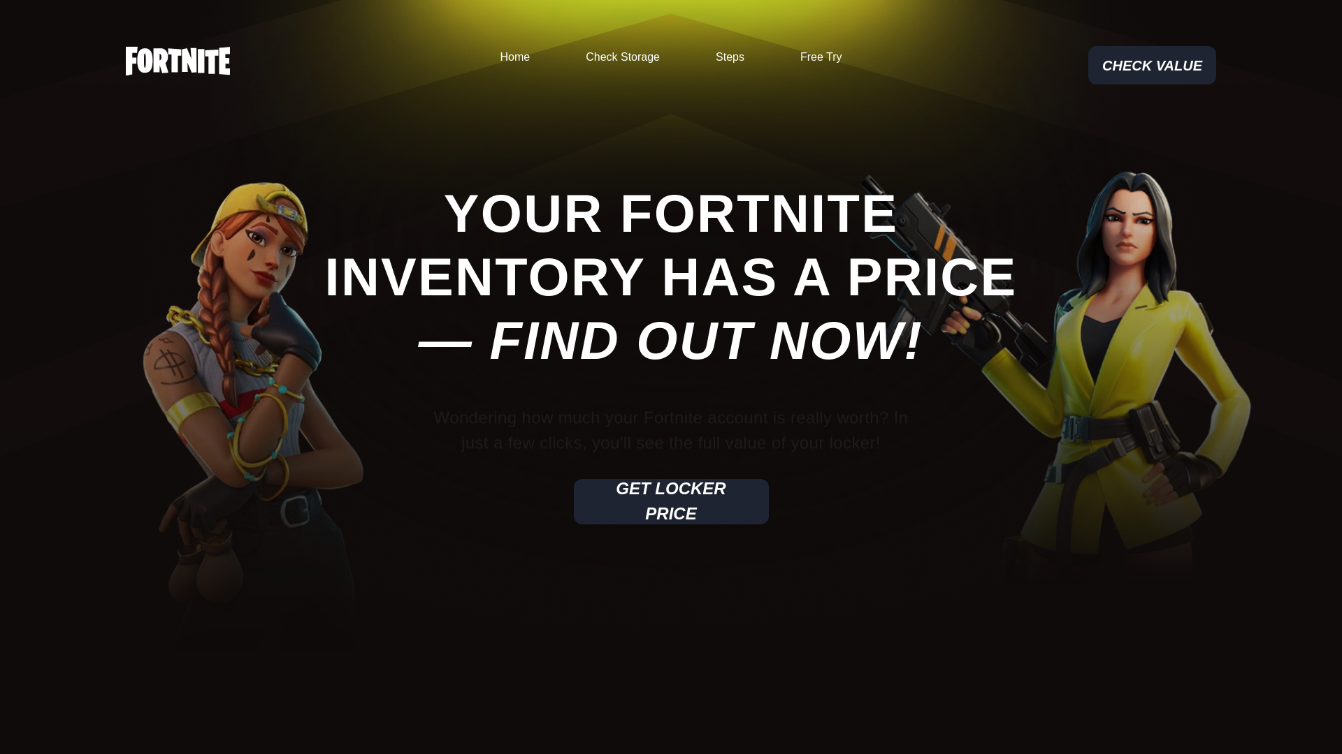 Screenshot of fortcheck.one
