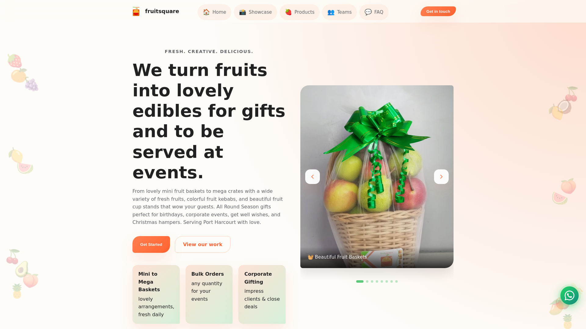Stored capture of fruitsquare.ng