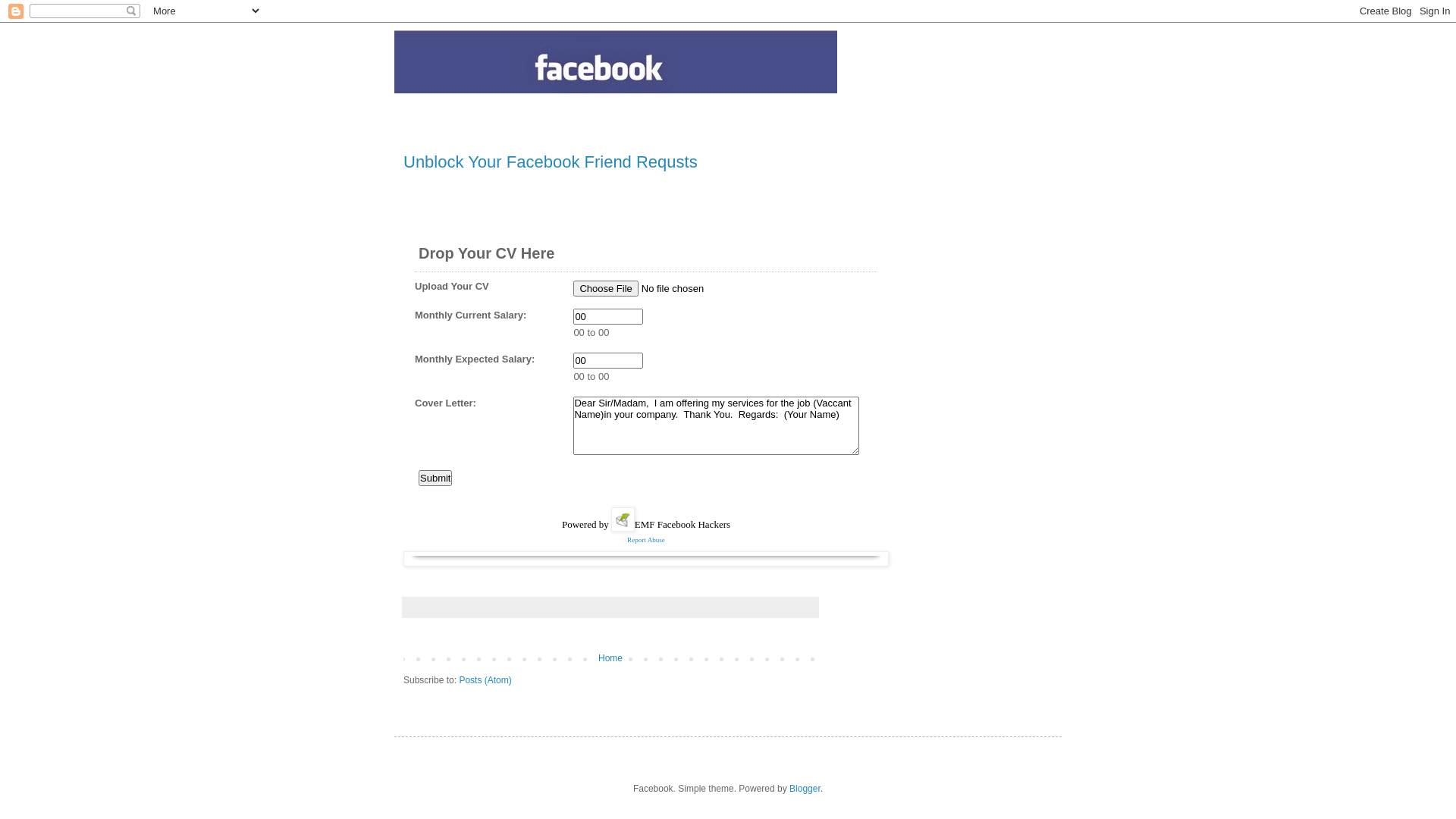 Screenshot of facebookloginid.blogspot.com