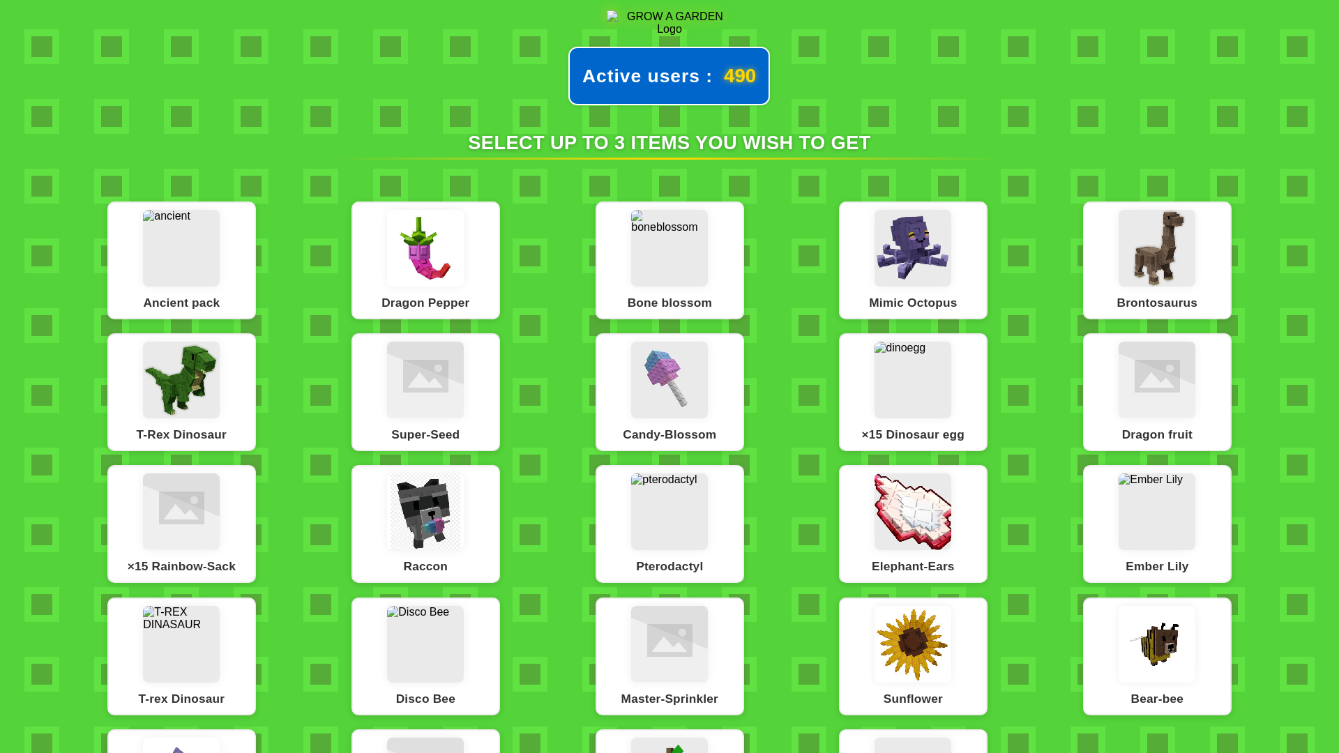 Screenshot of getgrowagardenaks.blogspot.com