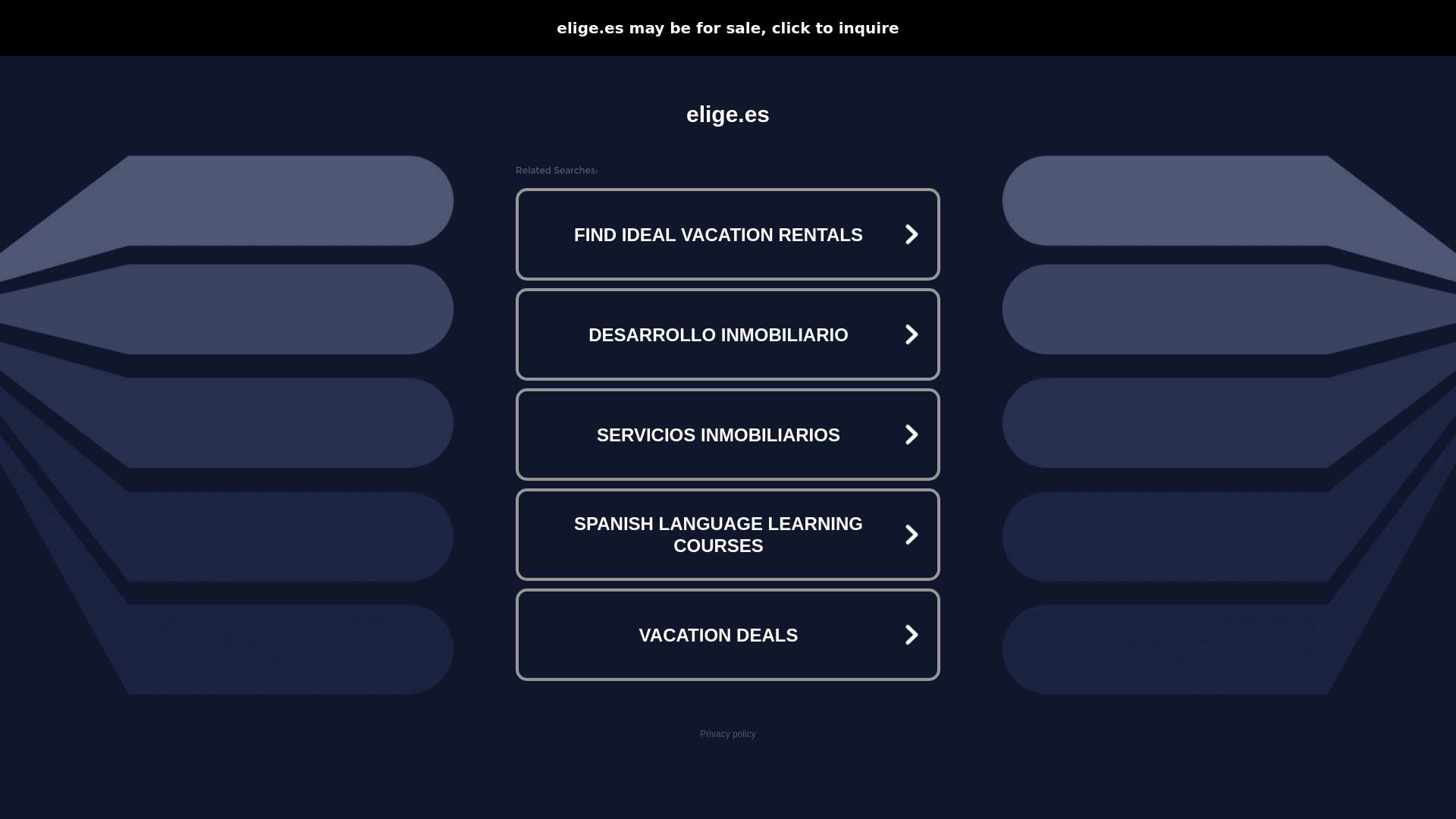 Stored capture of elige.es