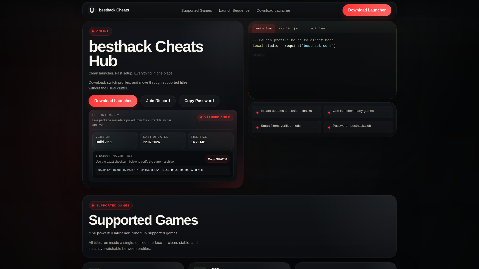 Screenshot of besthack.club