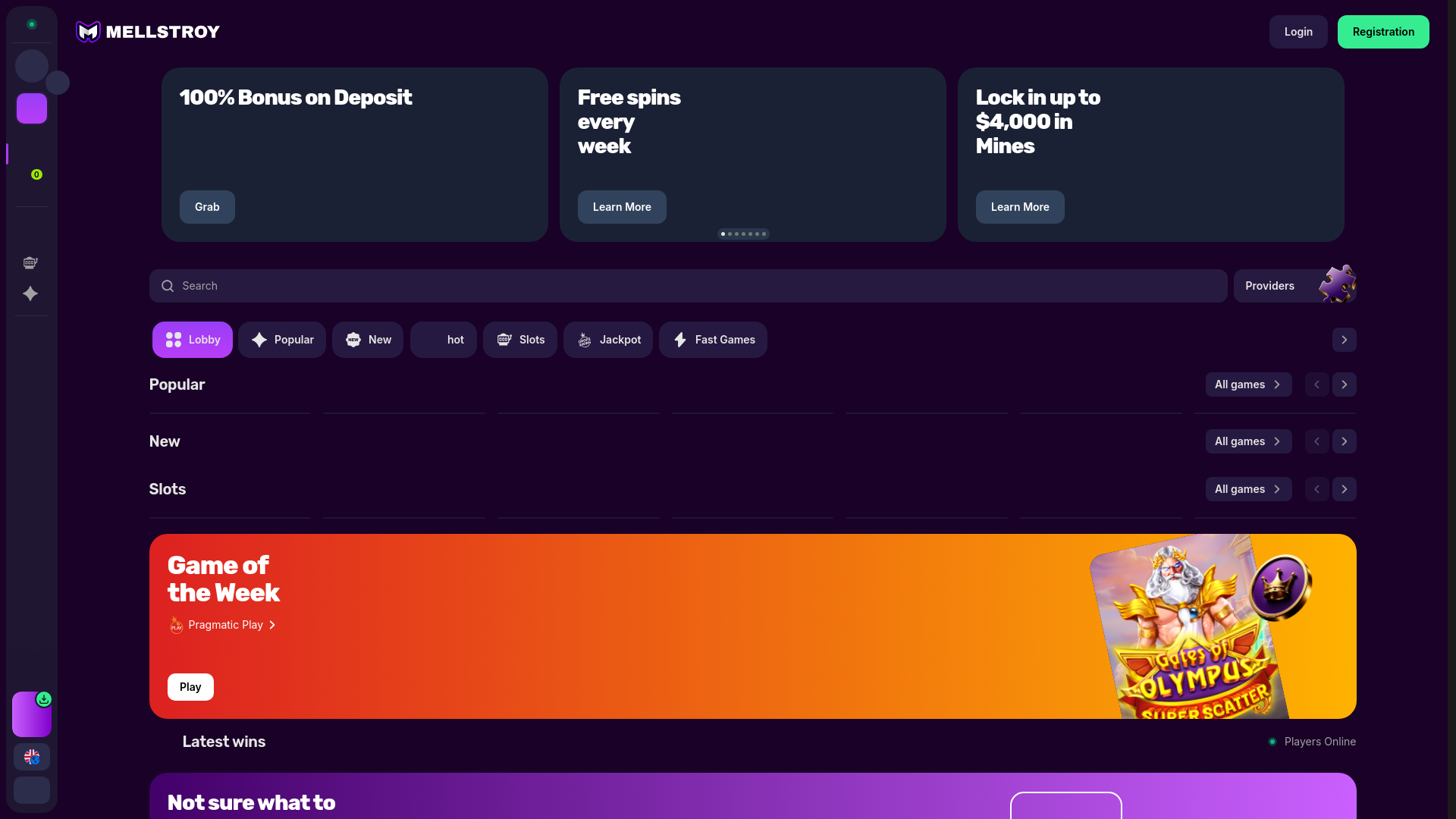 Screenshot of mellbetgame.live