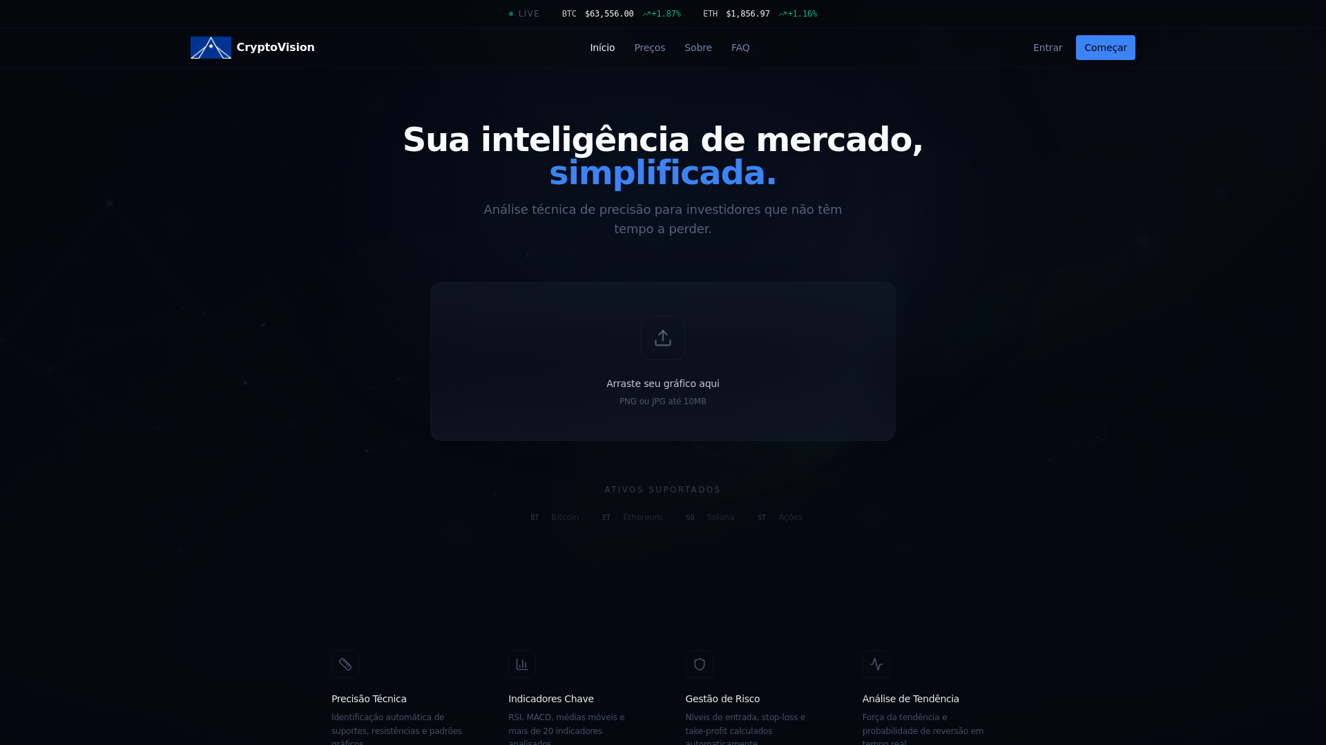 Screenshot of visoncrypto.com
