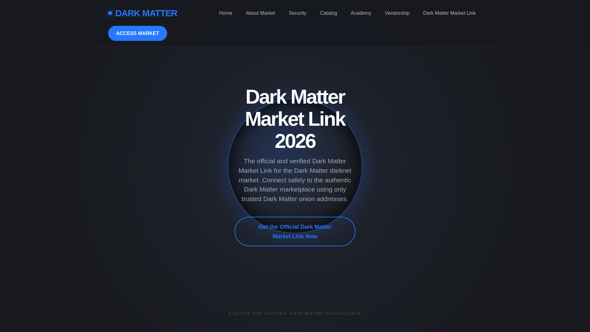 Screenshot of darkmatter-market-link.club