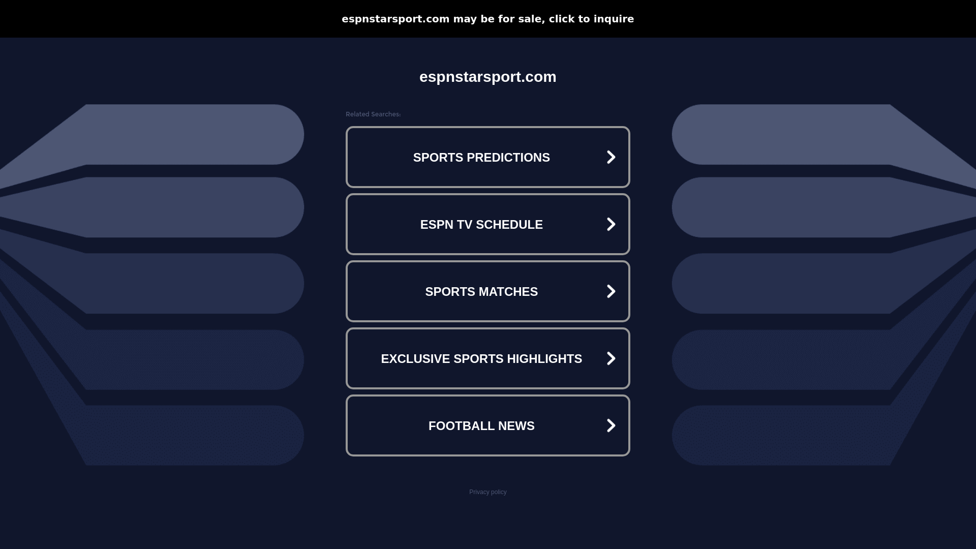 Stored capture of espnstarsport.com