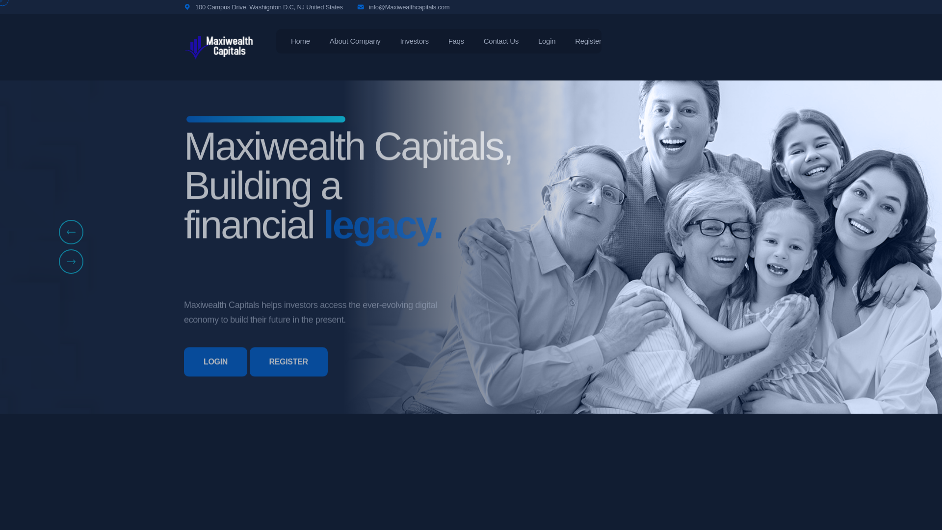 Stored capture of maxiwealthcapitals.com