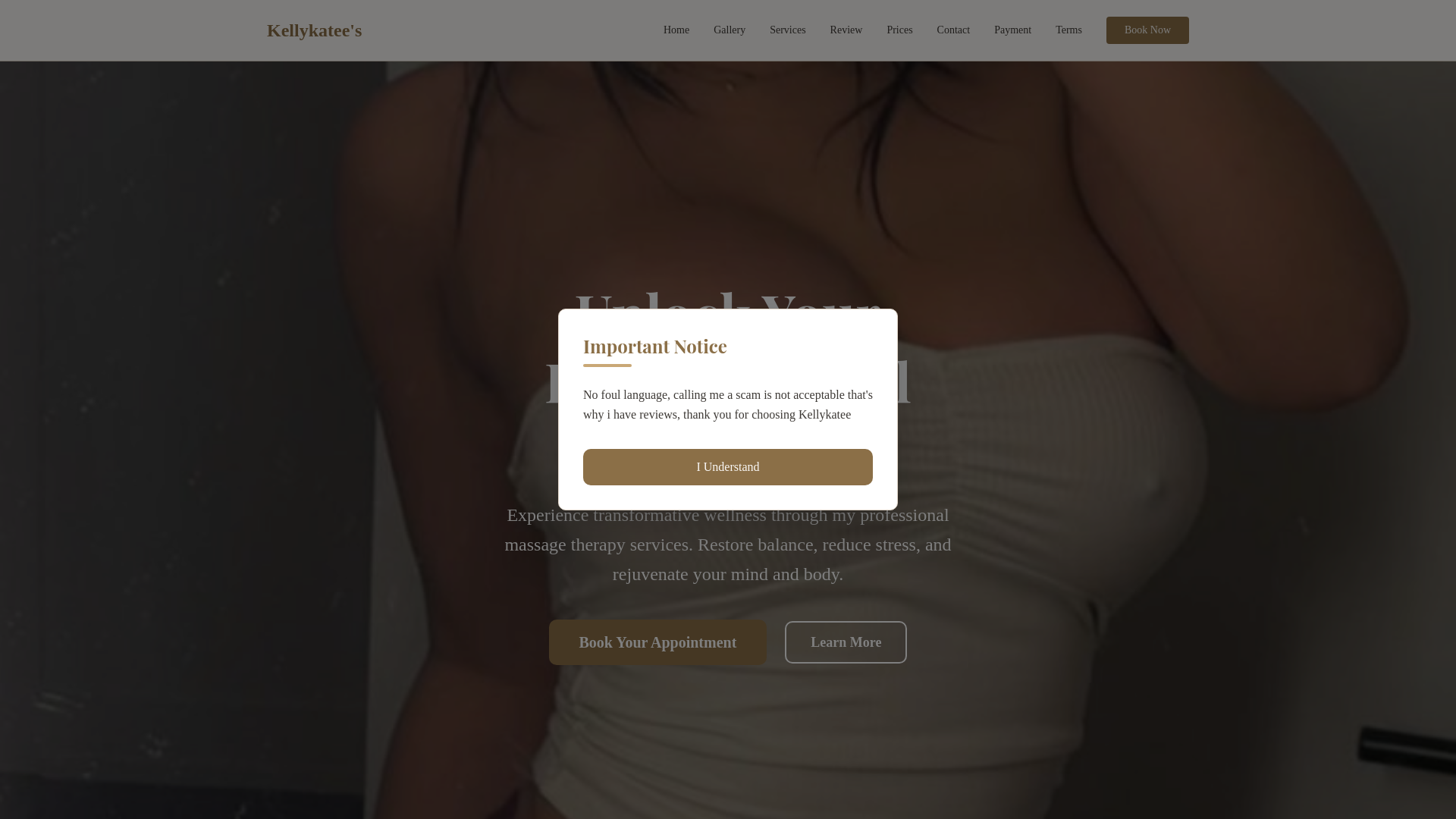 Screenshot of kellykatee.online