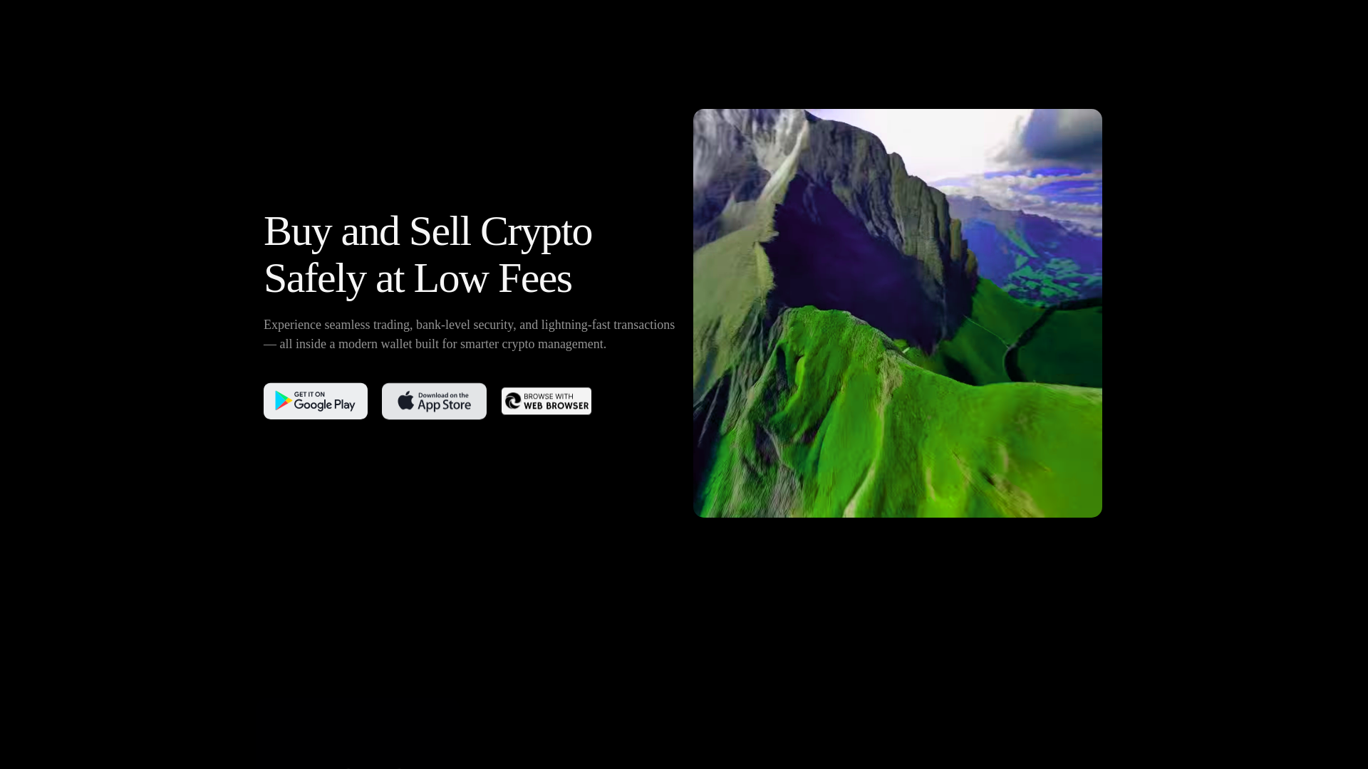 Screenshot of cryptoniex.io