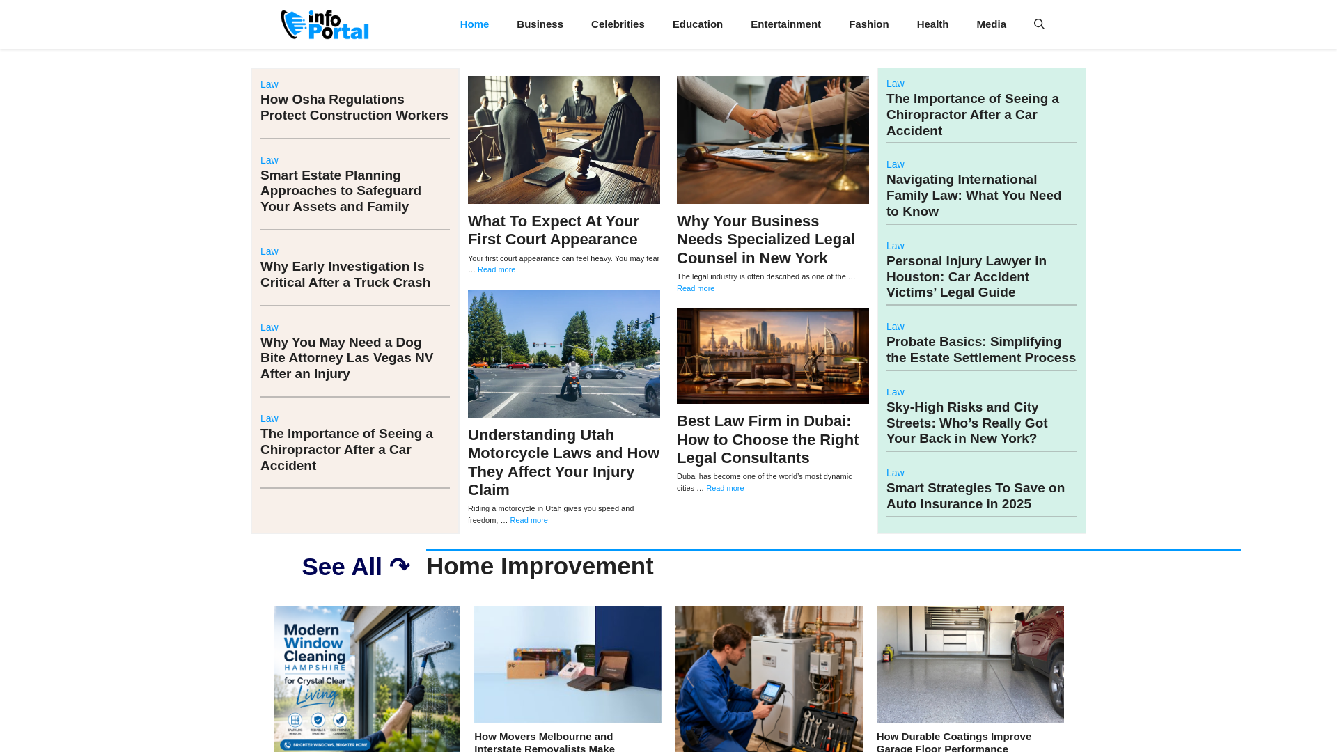 Screenshot of info-portals.org