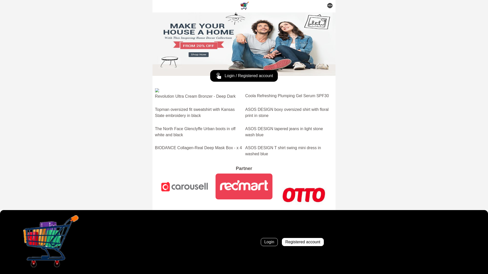 Screenshot of ourshopee6.com