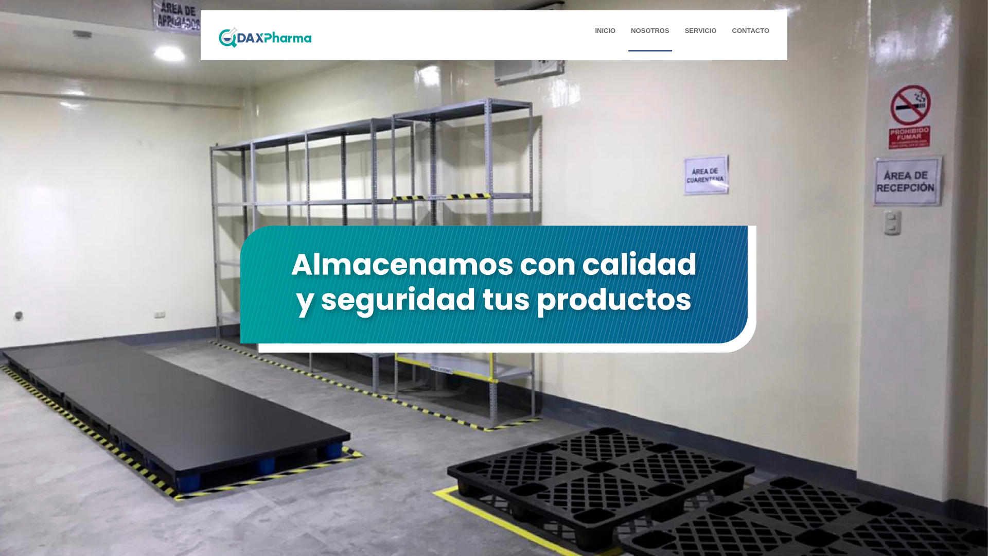 Stored capture of daxpharma.com.pe