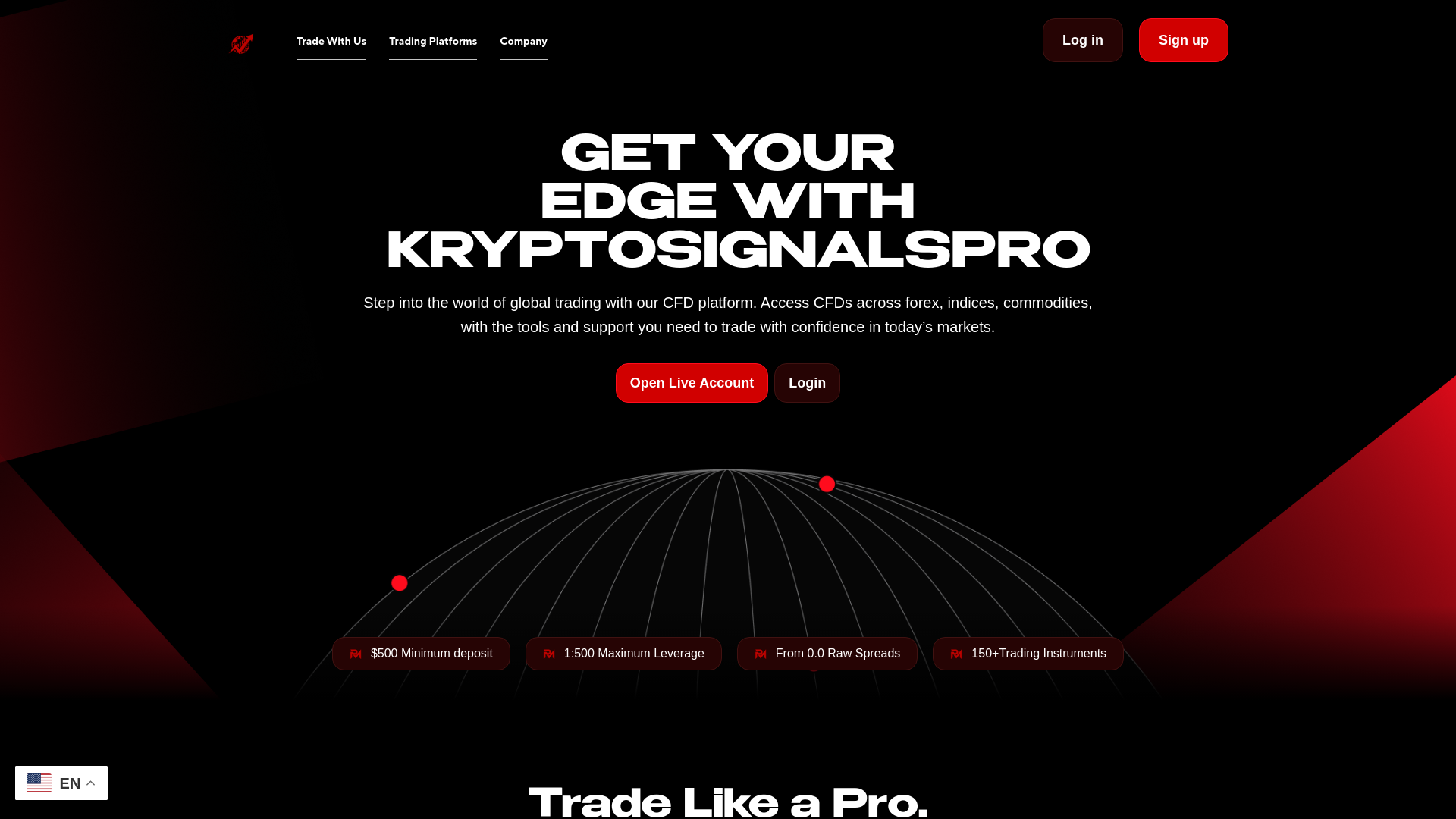 Stored capture of kryptosignalspro.com