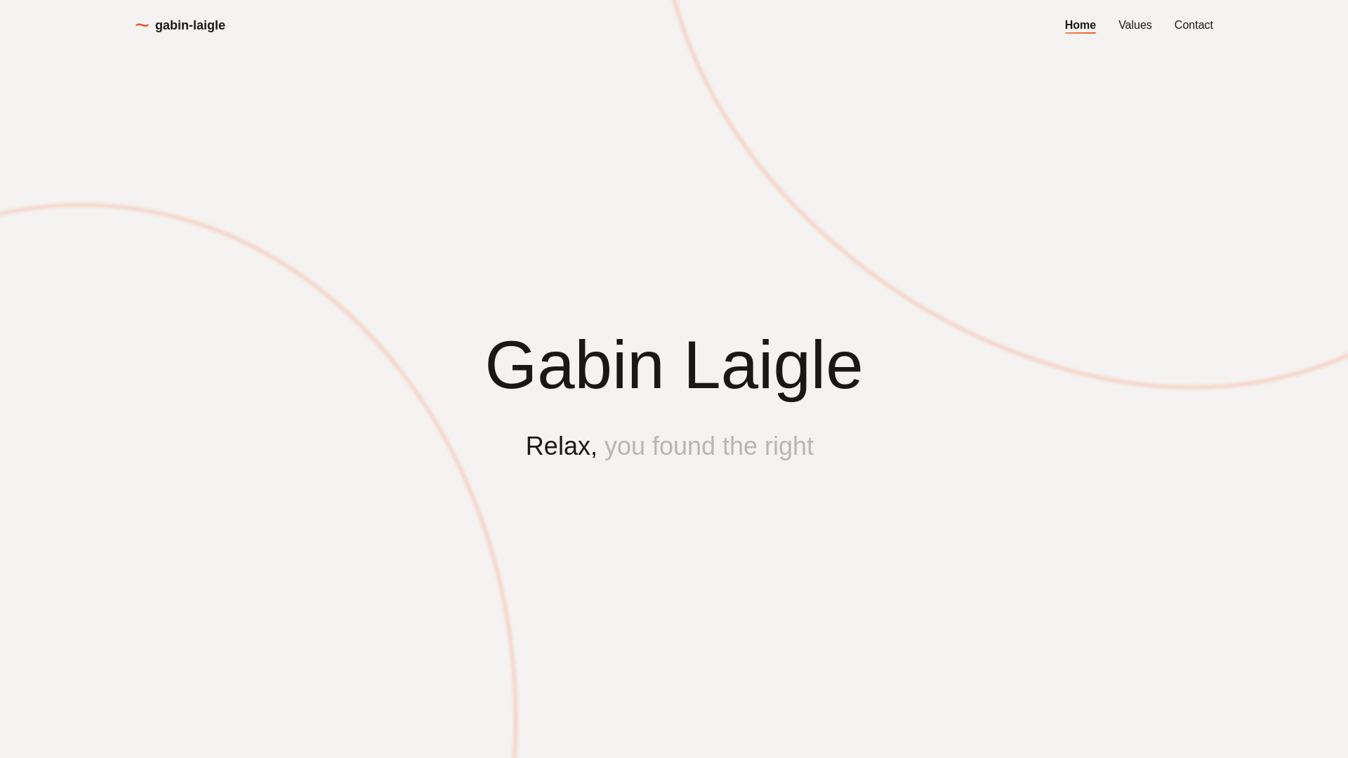 Stored capture of gabin-laigle.com