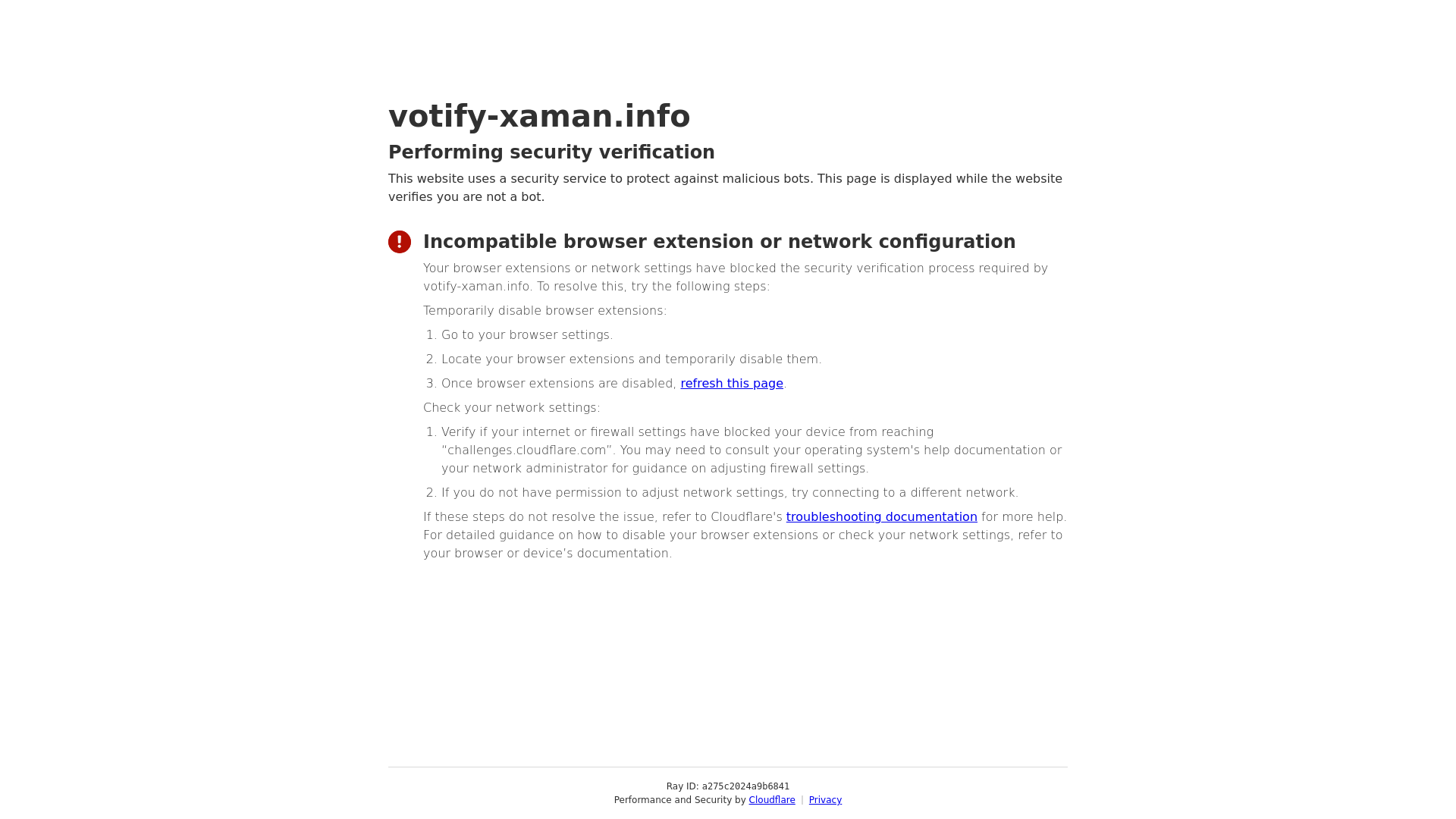 Screenshot of votify-xaman.info