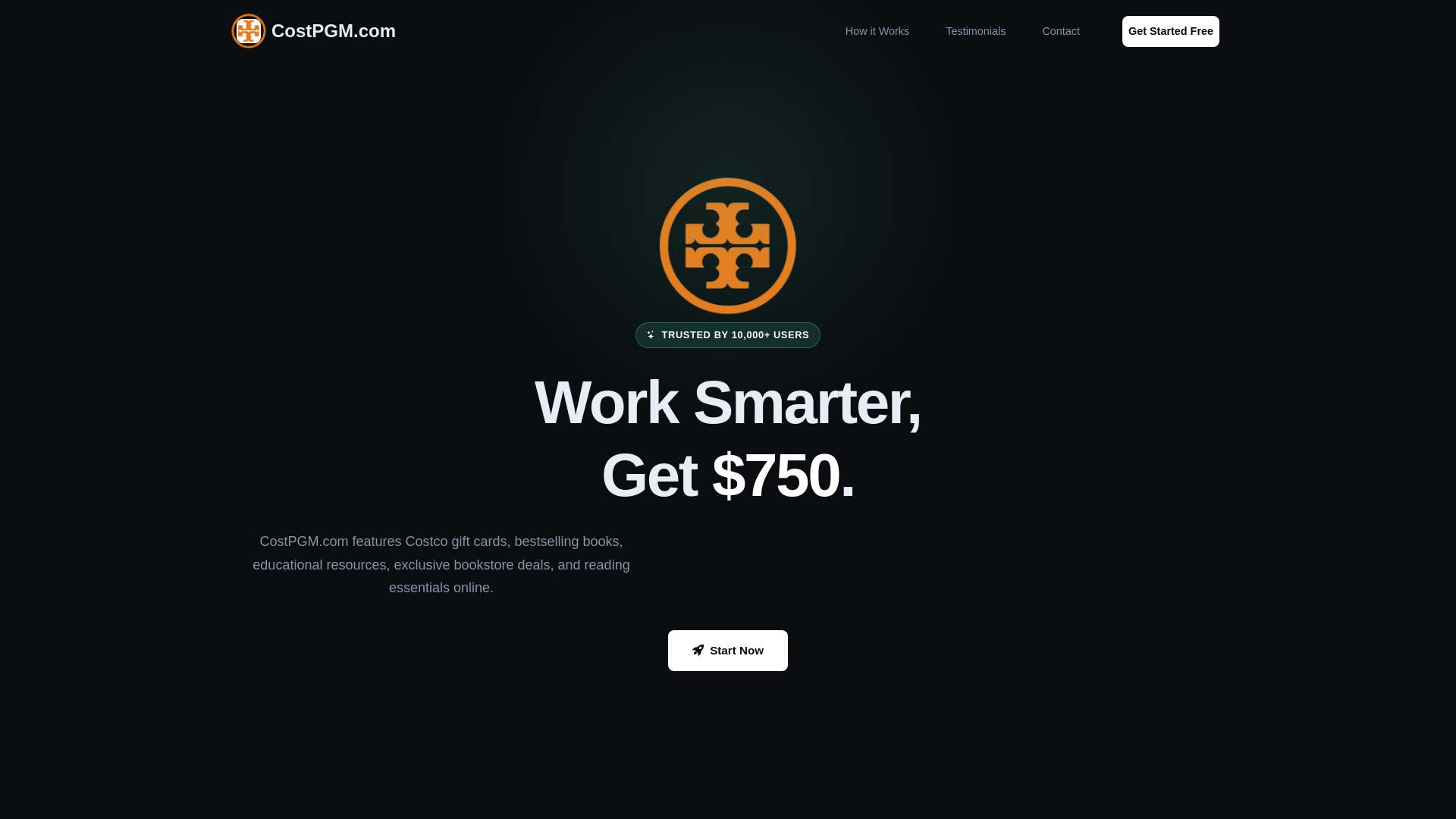 Screenshot of costpgm.shop