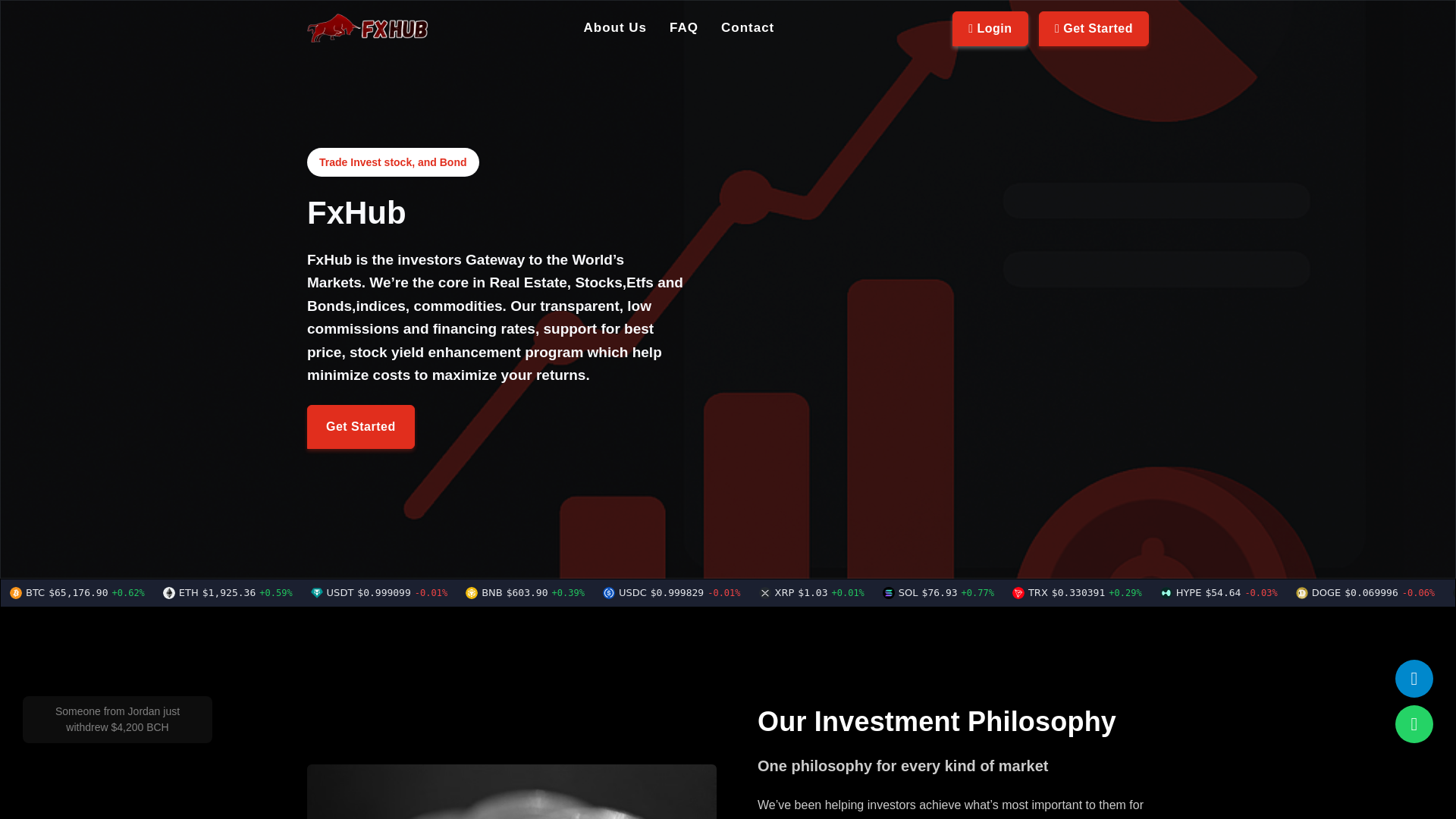 Stored capture of finax-hub.com
