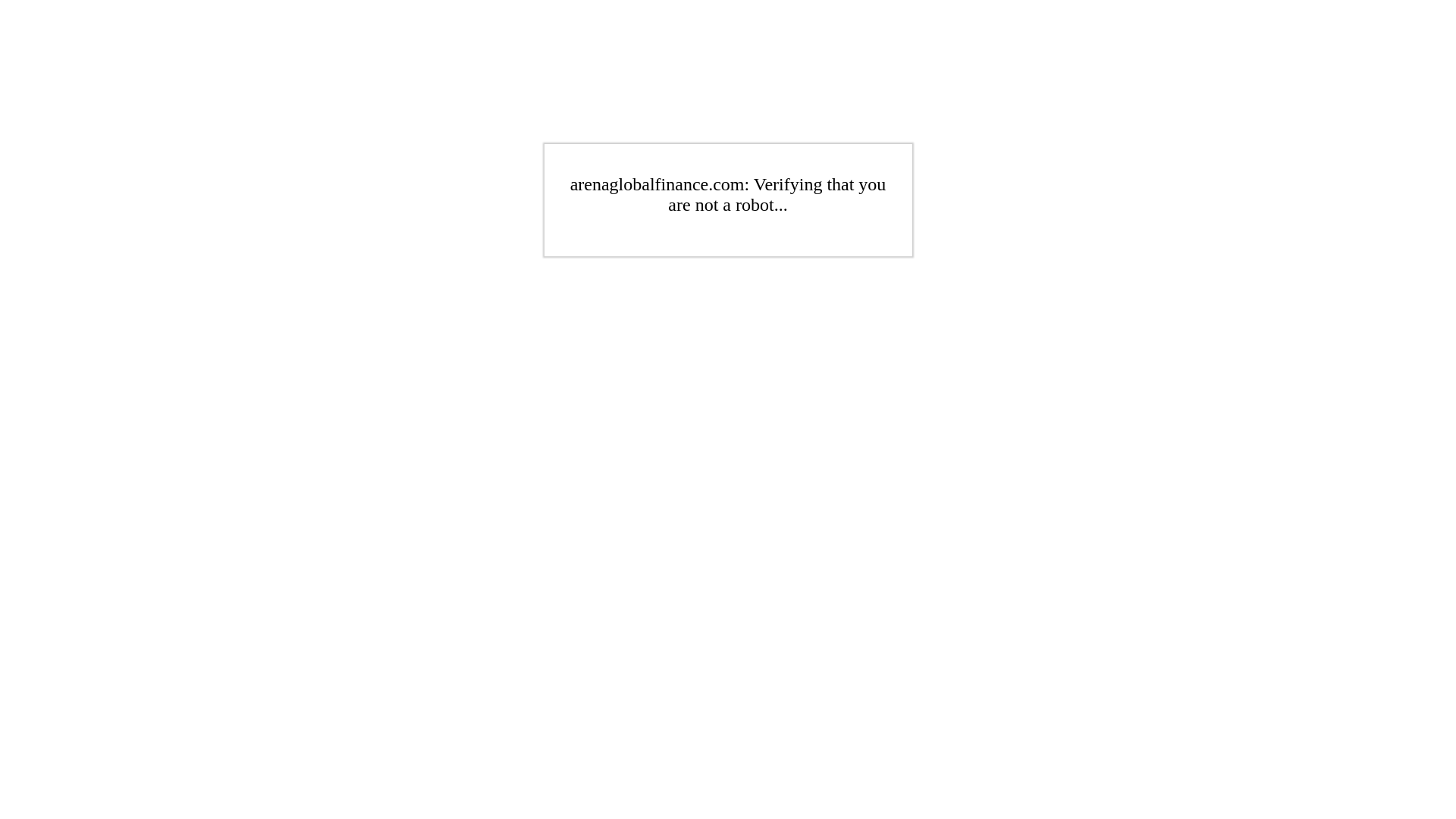 Screenshot of arenaglobalfinance.com