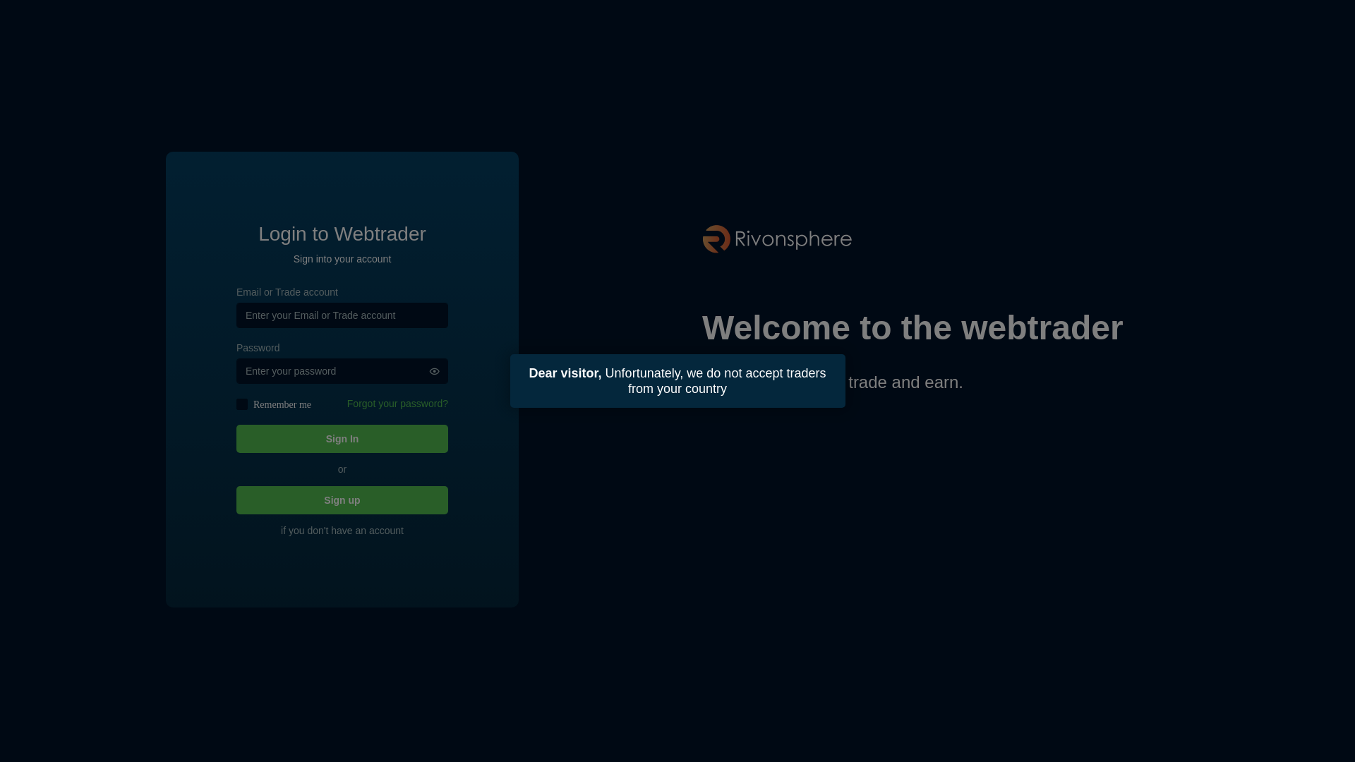 Stored capture of webtrader.repanyx-reptious.com