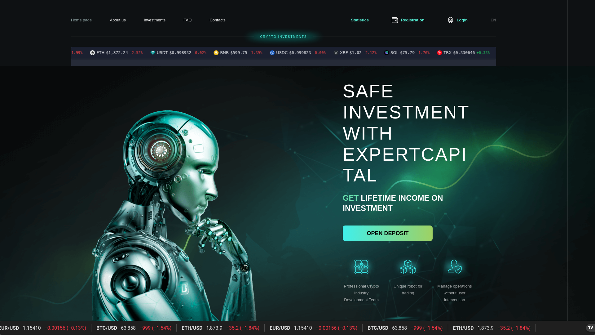 Screenshot of apexexpertcapitalltd.com