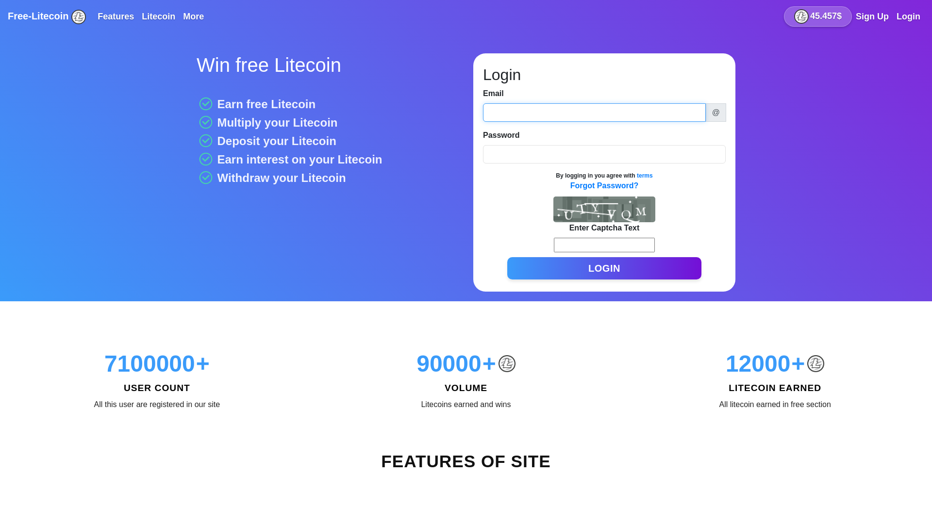 Stored capture of free-litecoin.com