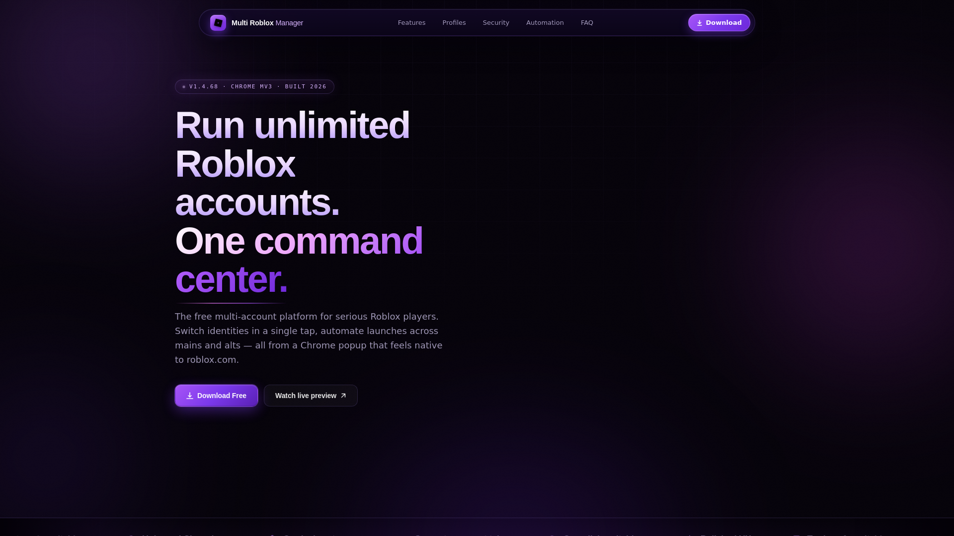 Screenshot of romulti.at