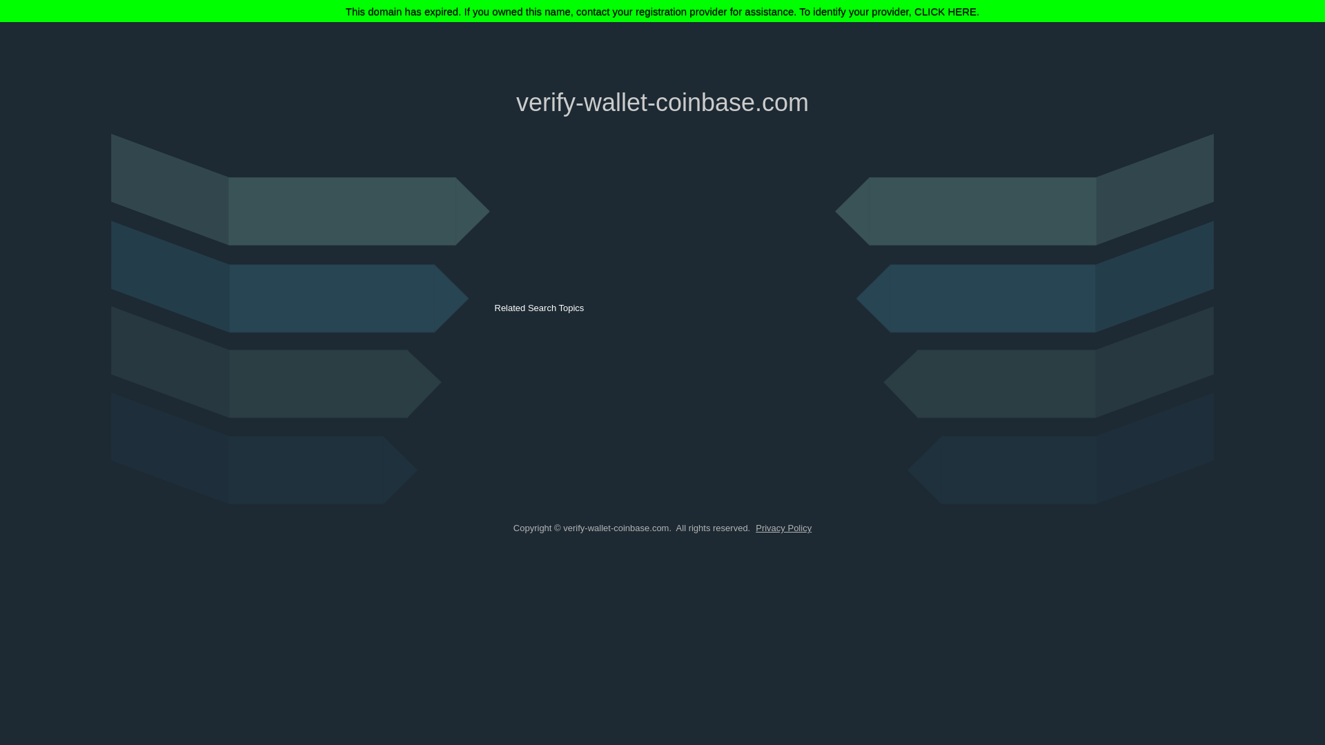 Screenshot of verify-wallet-coinbase.com