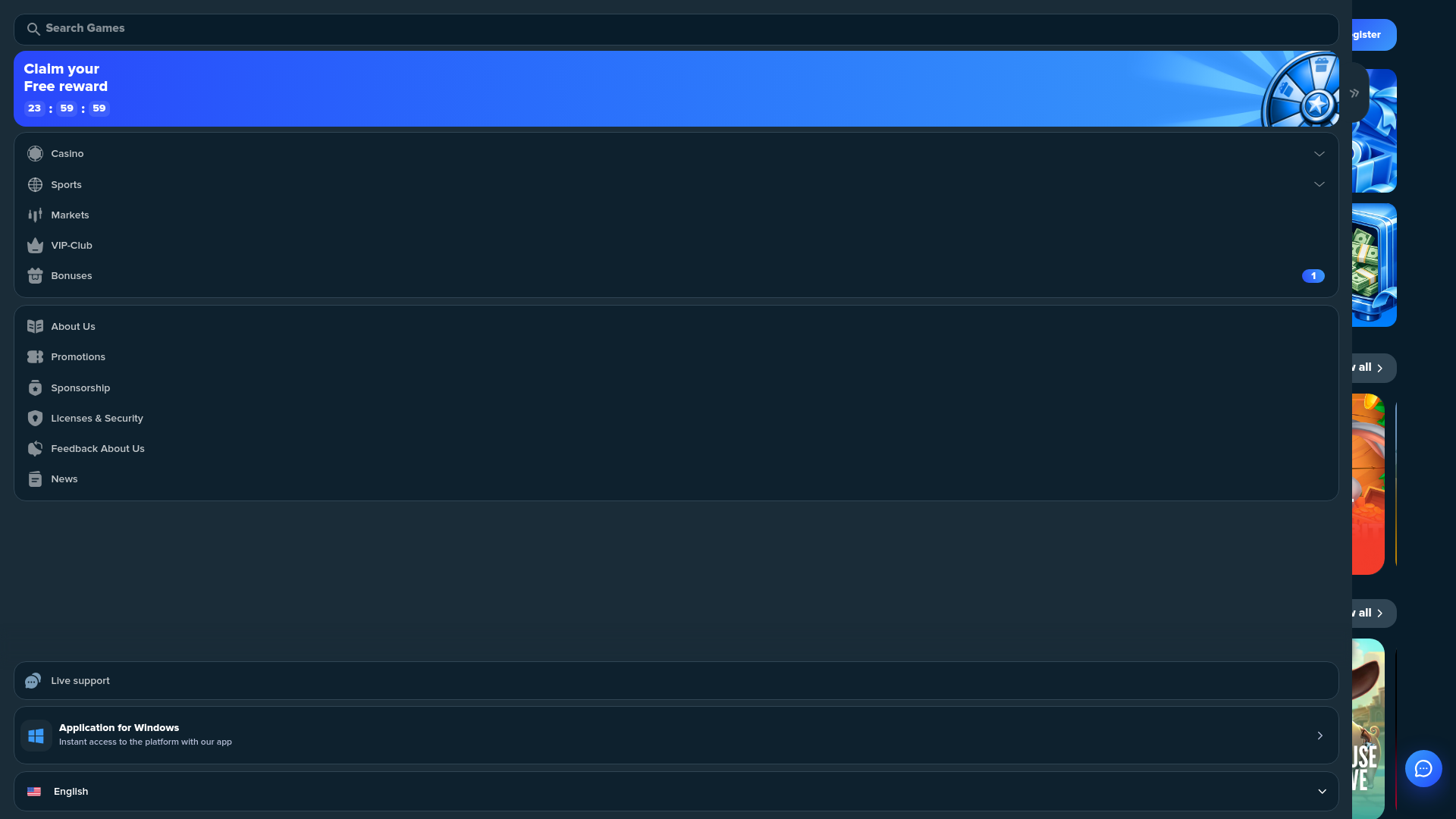 Screenshot of get.trackings.click