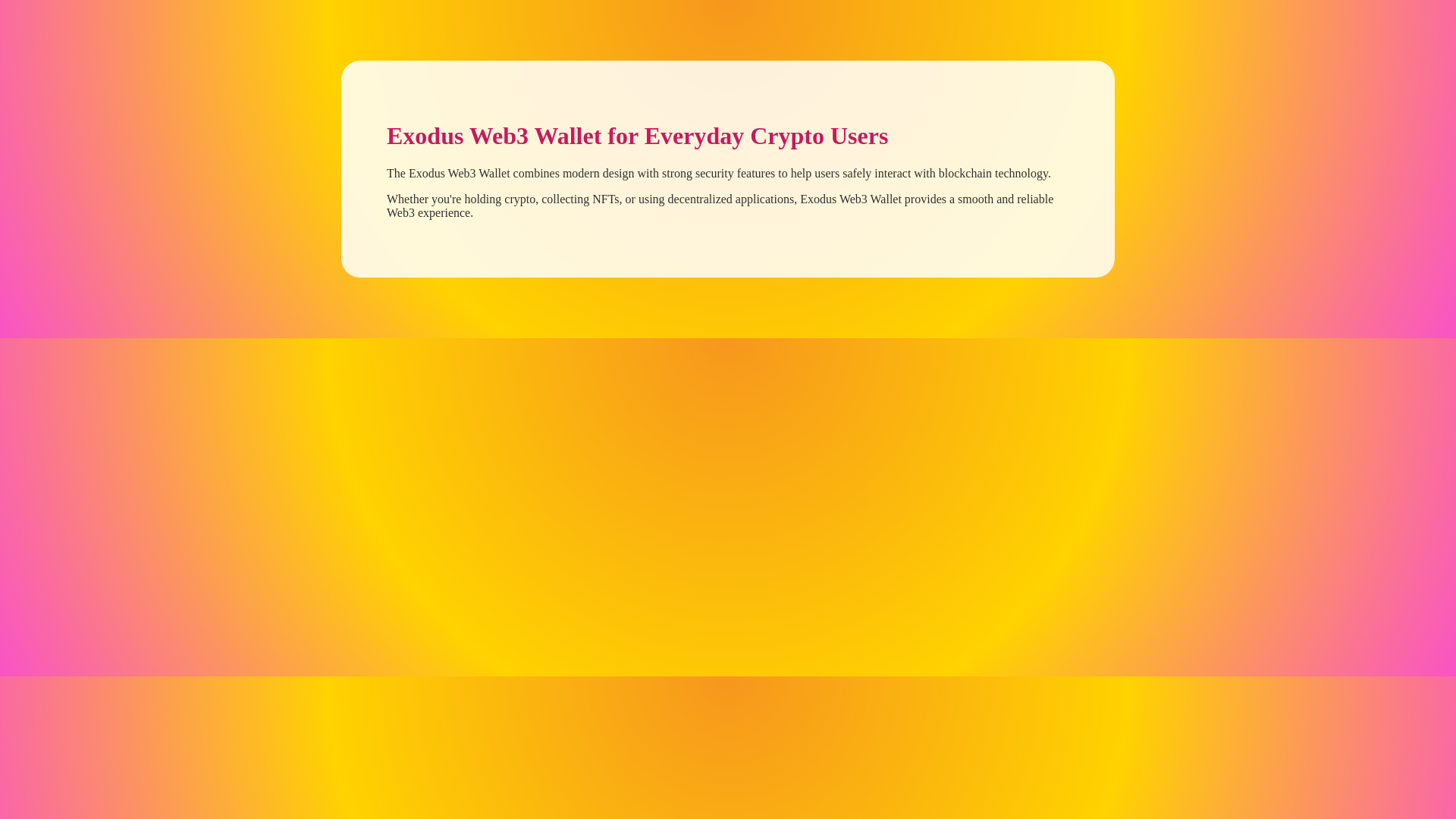 Screenshot of exodus-web-eng.wasmer.app