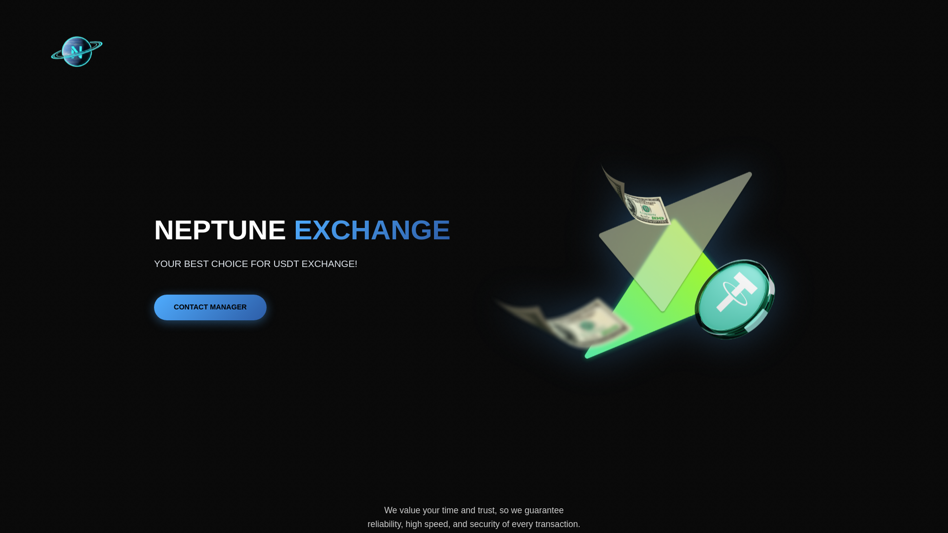 Screenshot of neptune-exchange.world