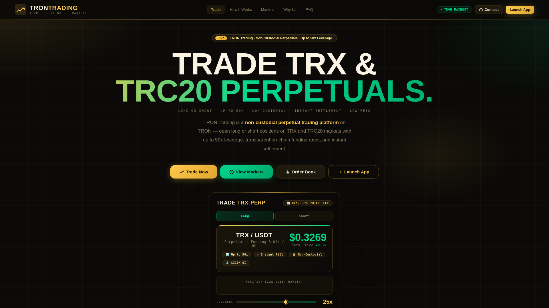 Screenshot of tron-trading.net