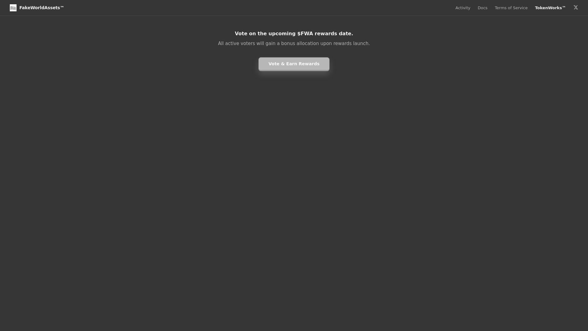 Screenshot of reward-fwa.fun