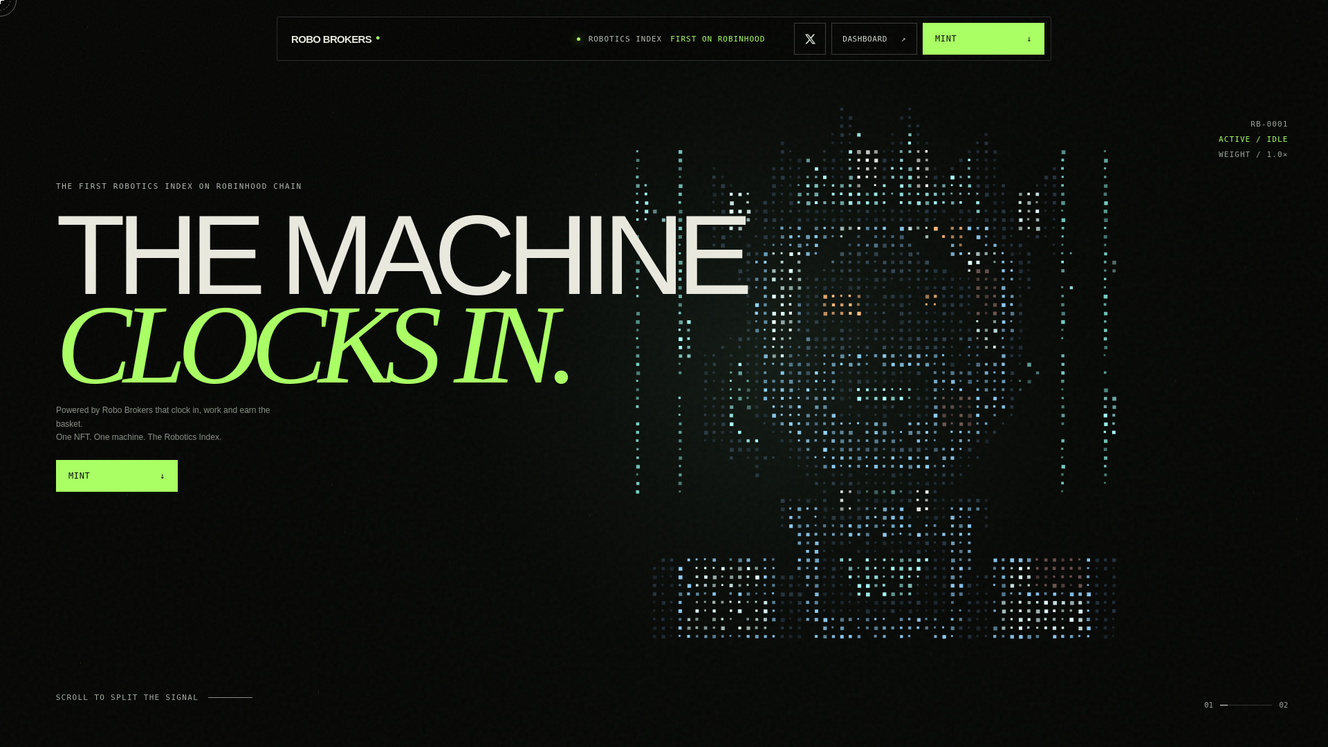 Screenshot of robobrokers.xyz