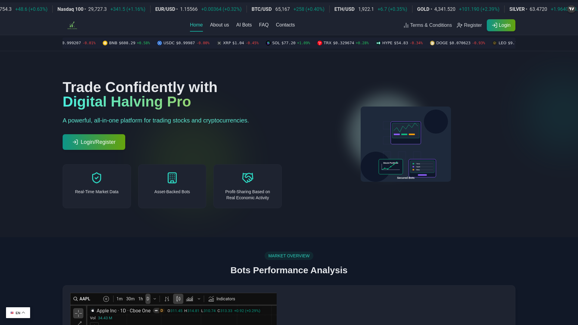 Screenshot of digital.etfhalvingai.pro