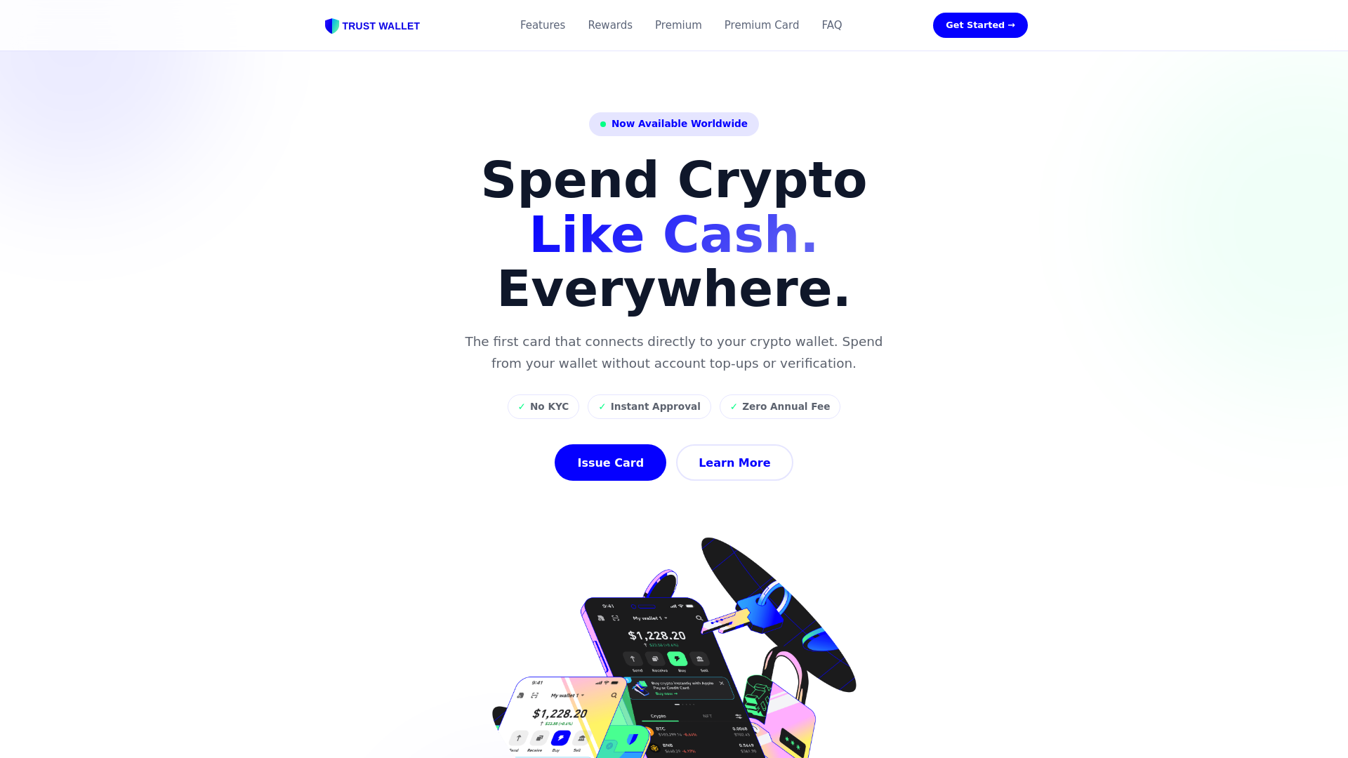 Screenshot of trustcreditcards.is