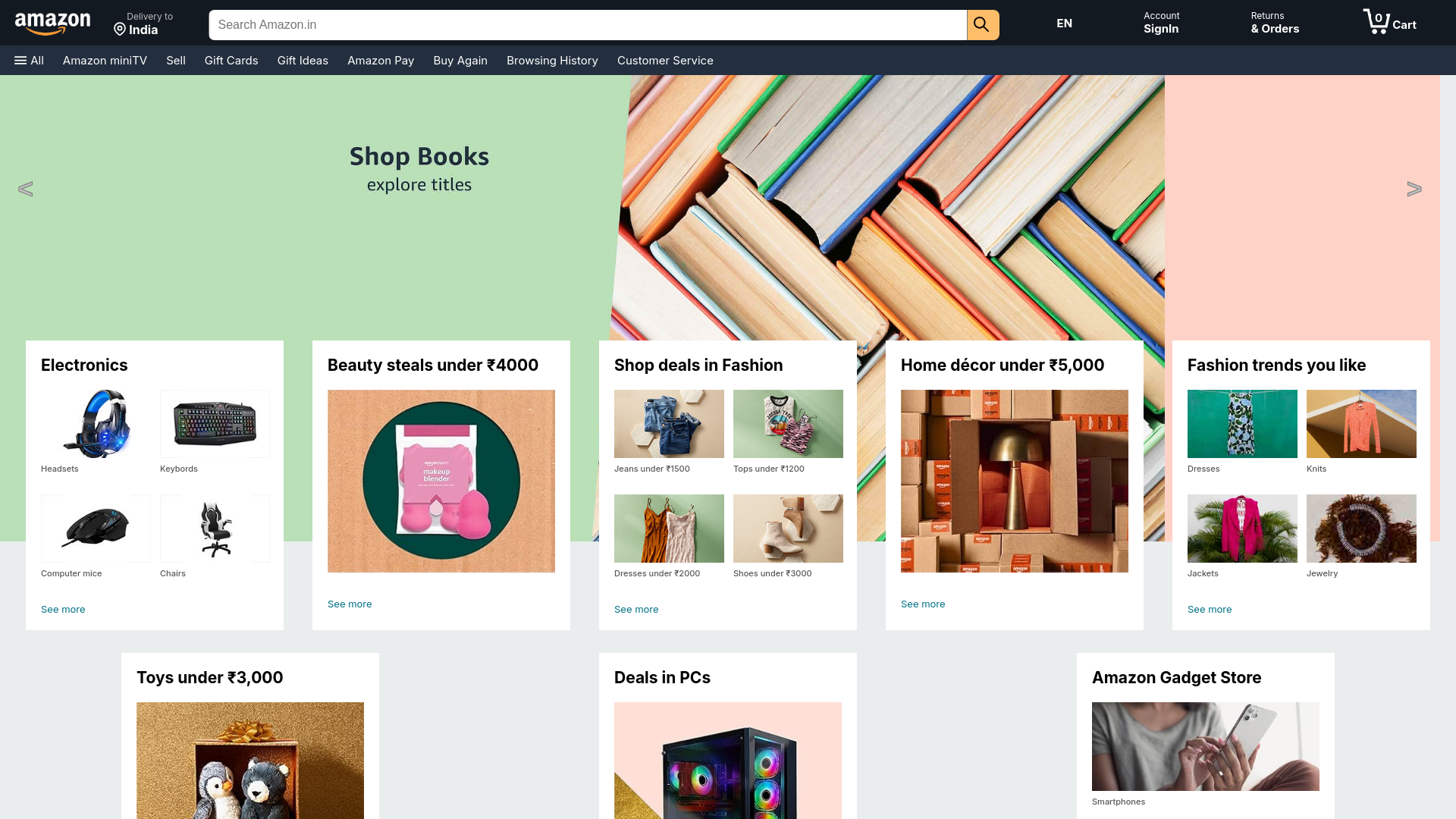 Screenshot of anoopsamazon.vercel.app