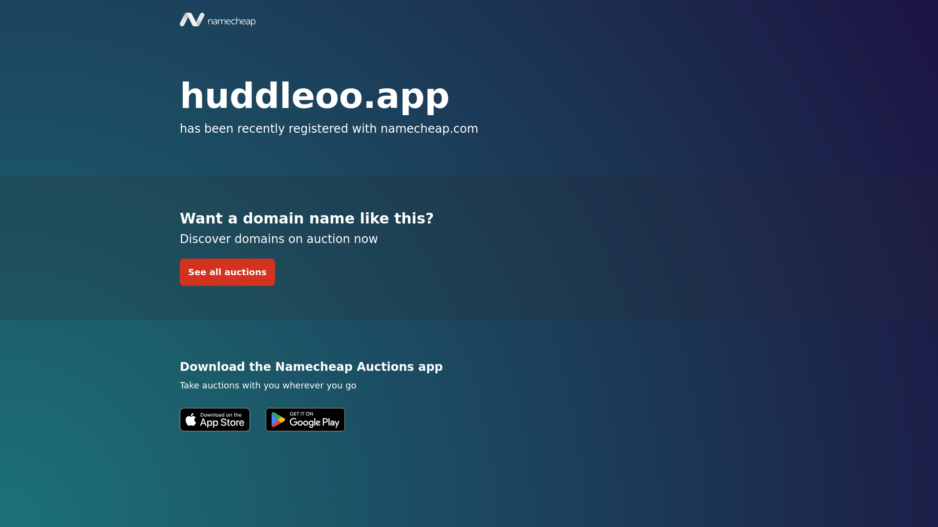 Screenshot of huddleoo.app