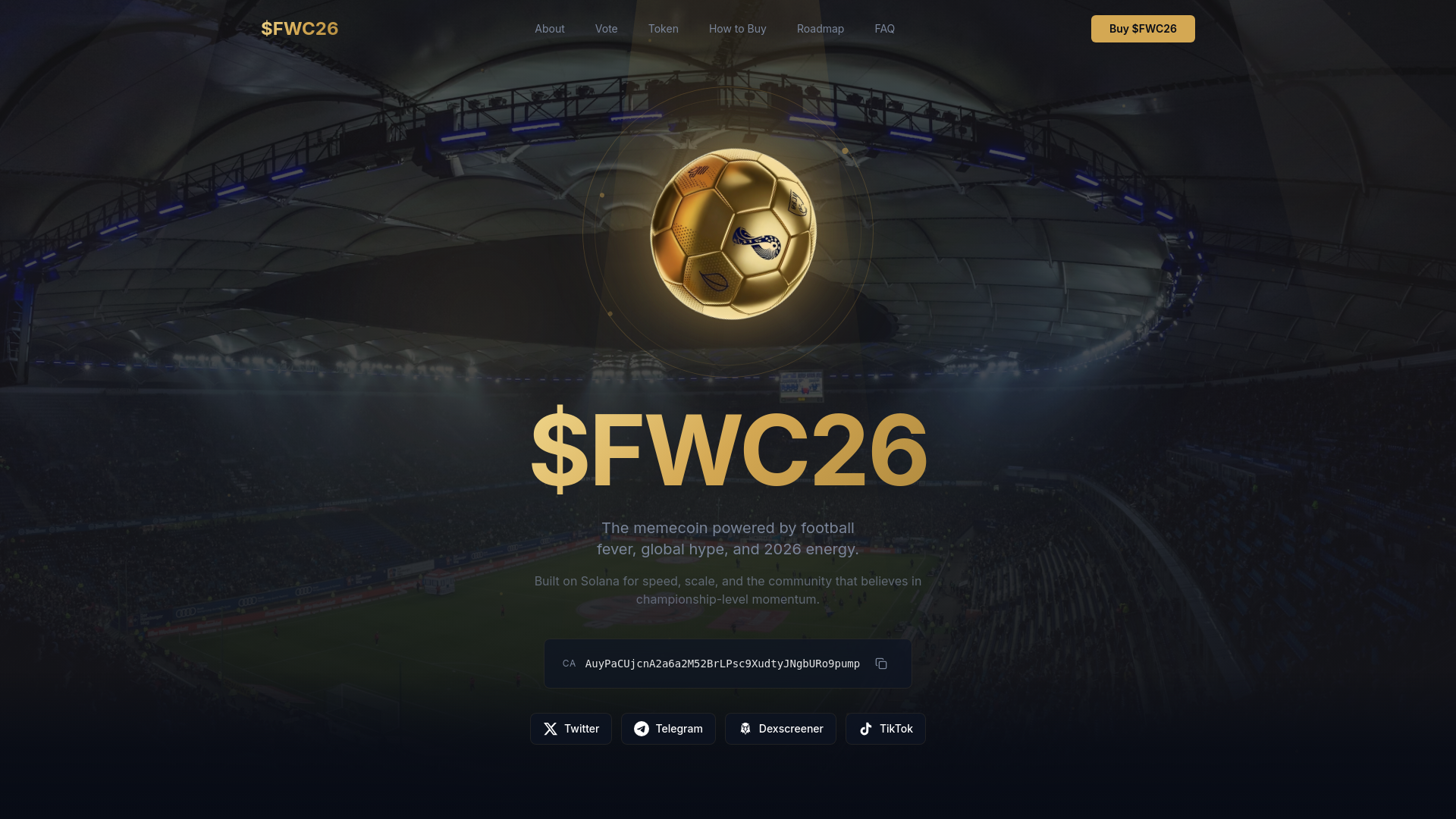 Stored capture of fwc26coin.com