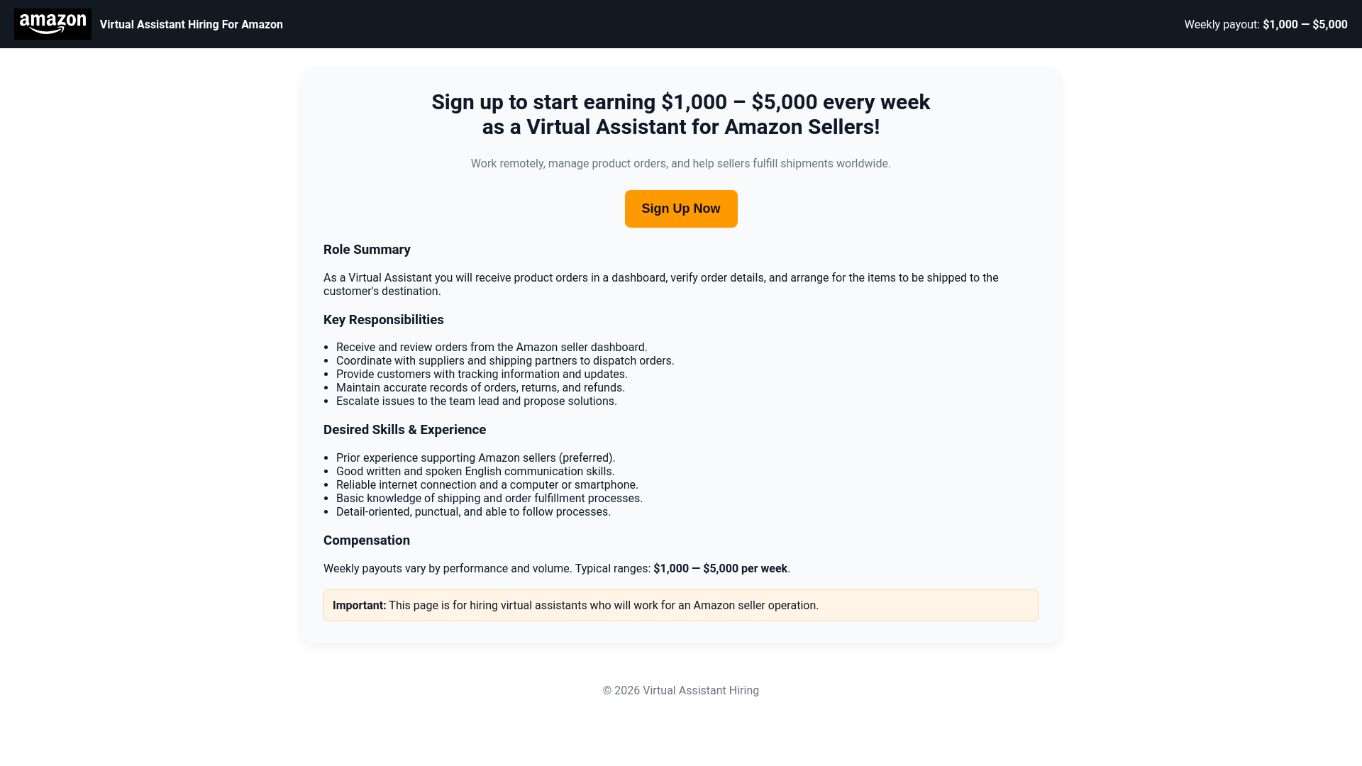 Screenshot of amazonjob-opal.vercel.app