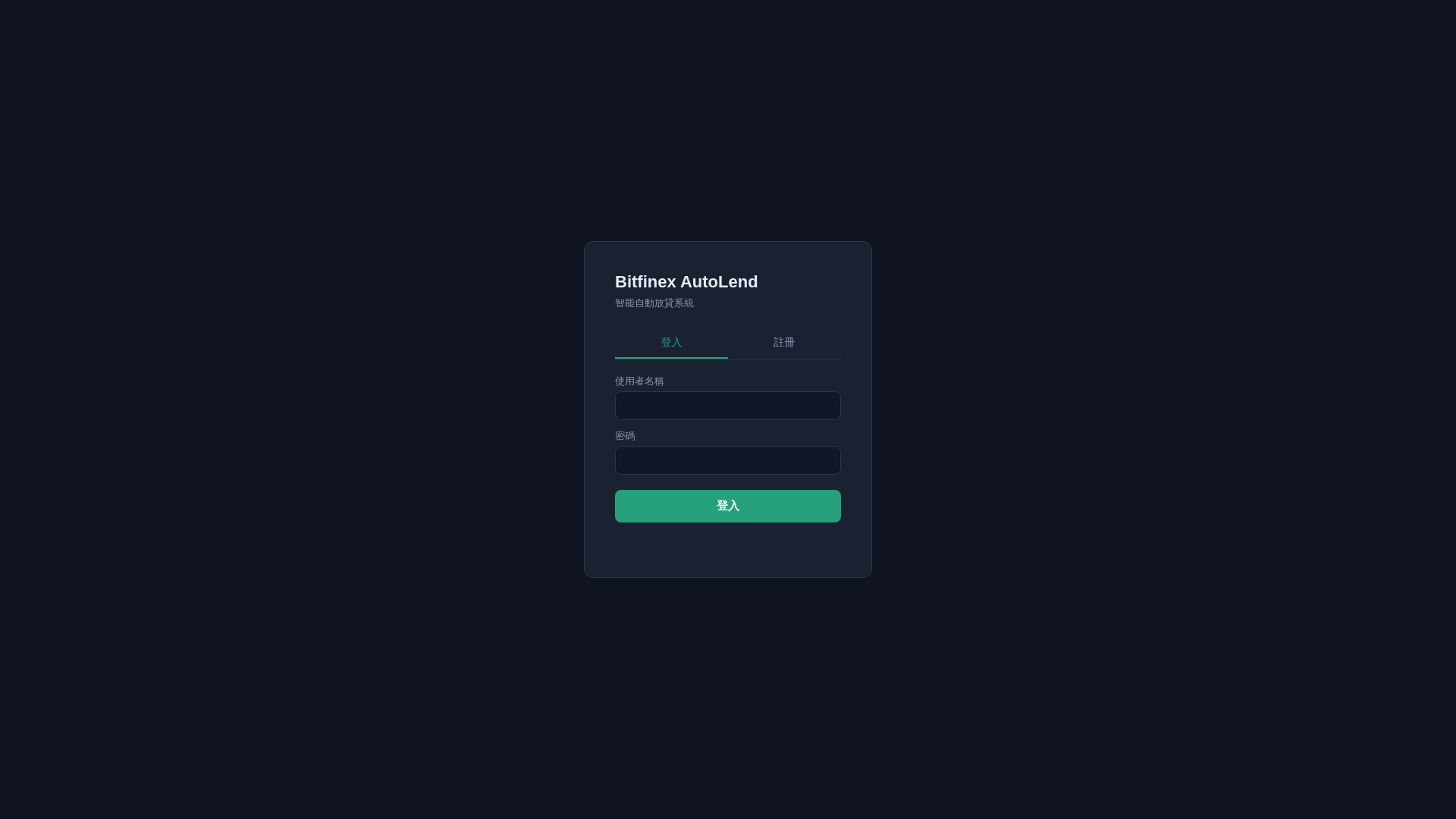 Stored capture of bitfinex-autolend.zeabur.app