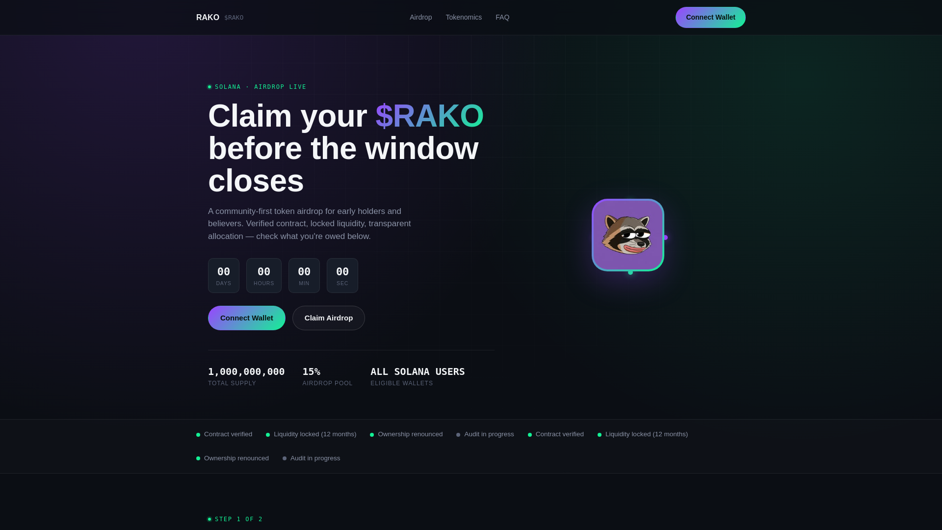 Screenshot of rako.free-meme.fun