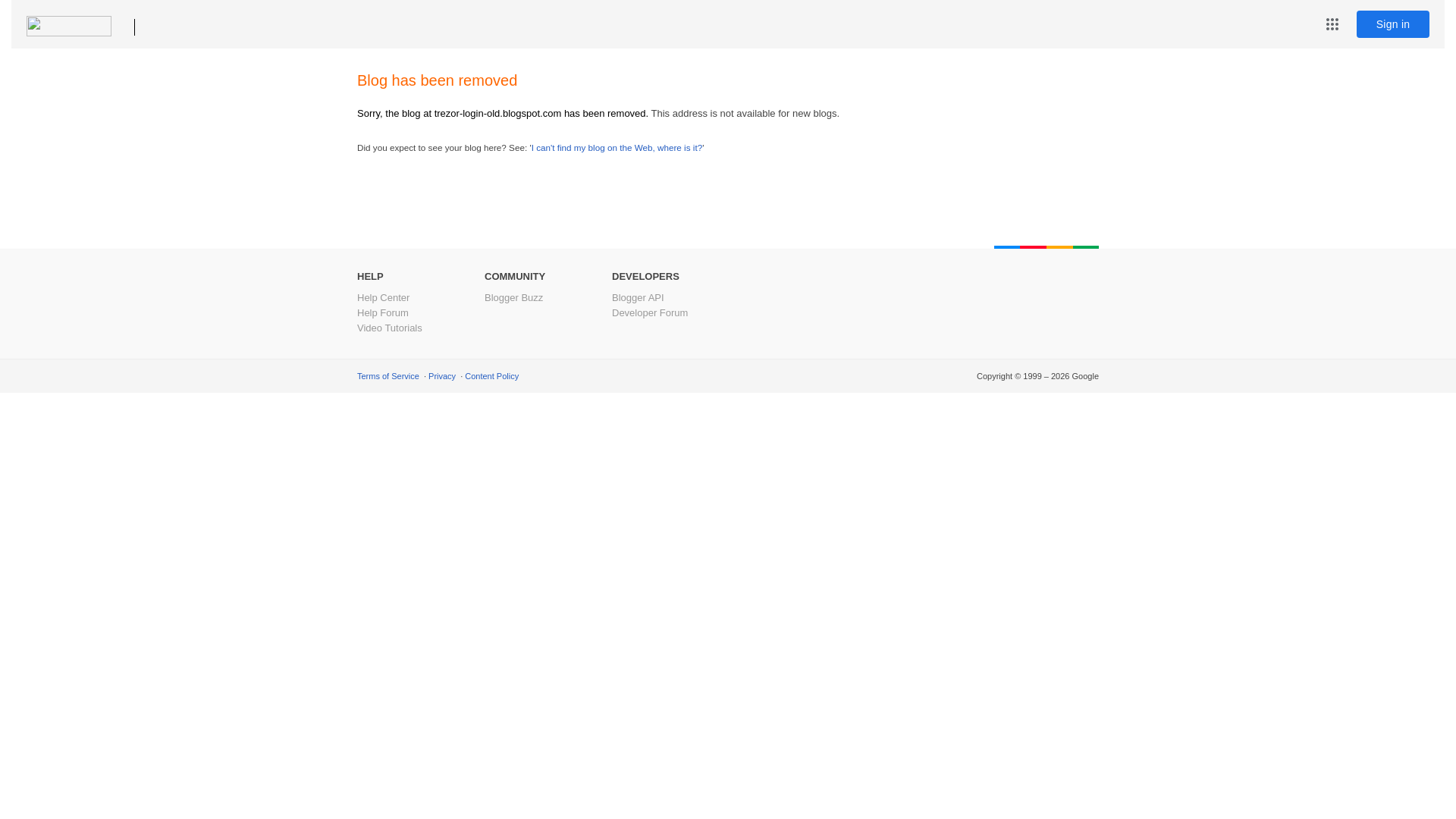 Stored capture of trezor-login-old.blogspot.rs