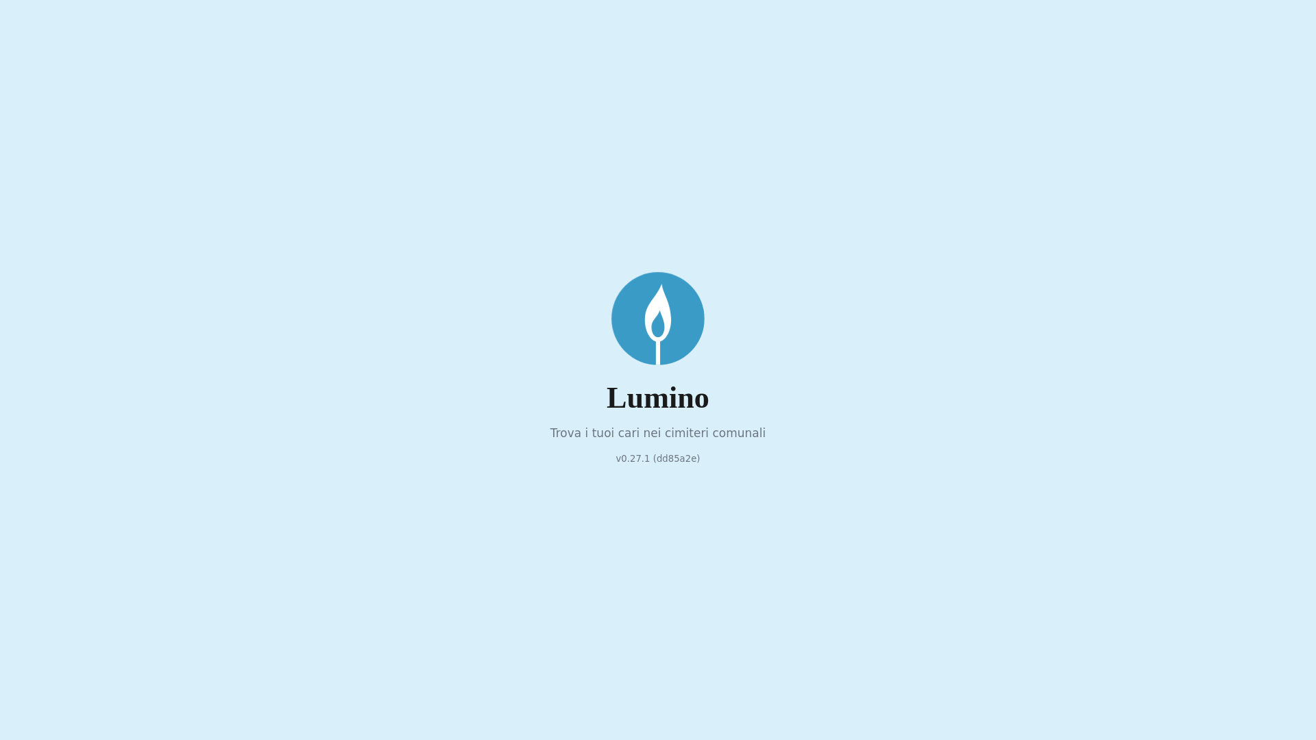 Stored capture of luminoapp.it