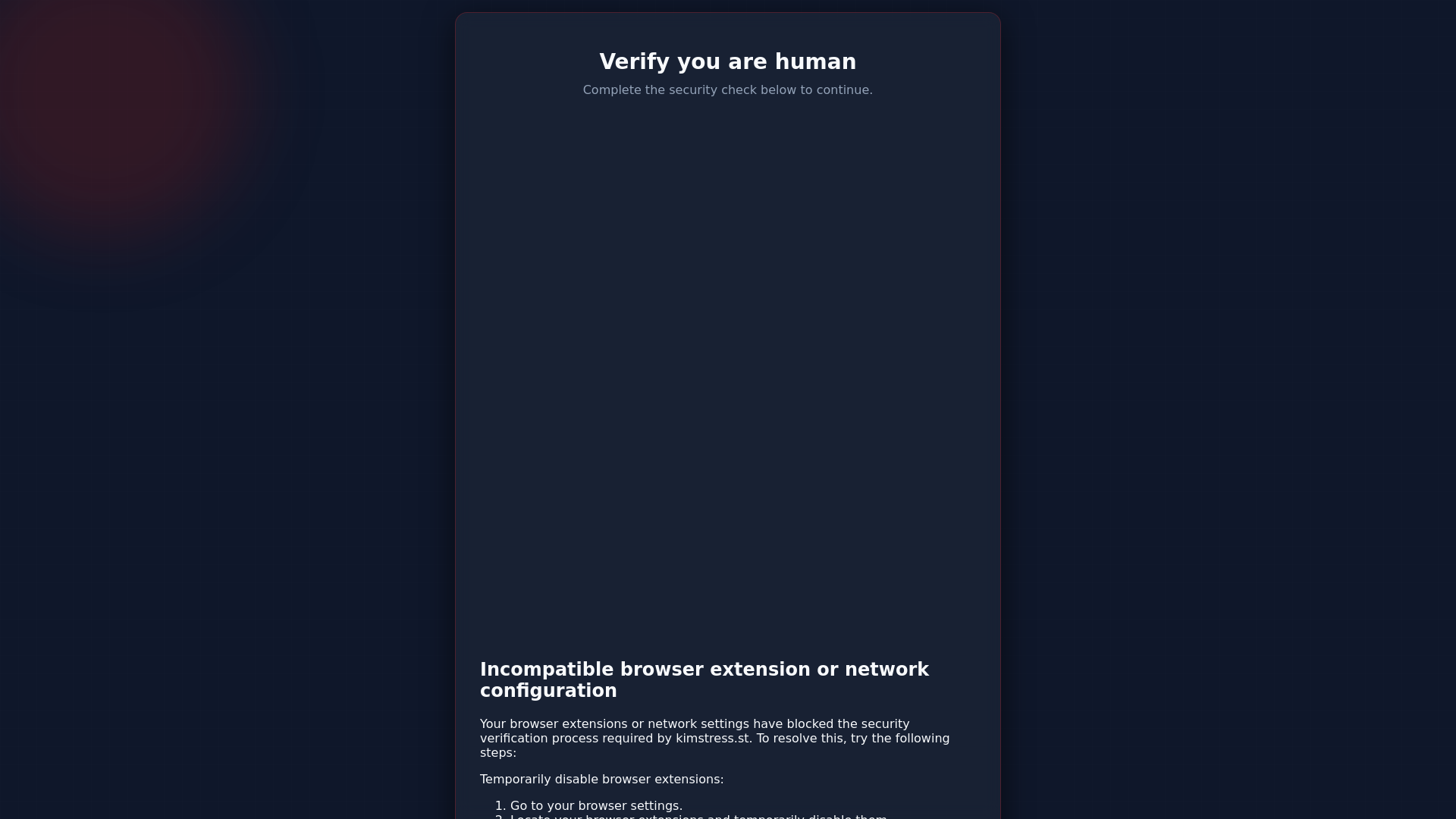 Screenshot of kimstress.st