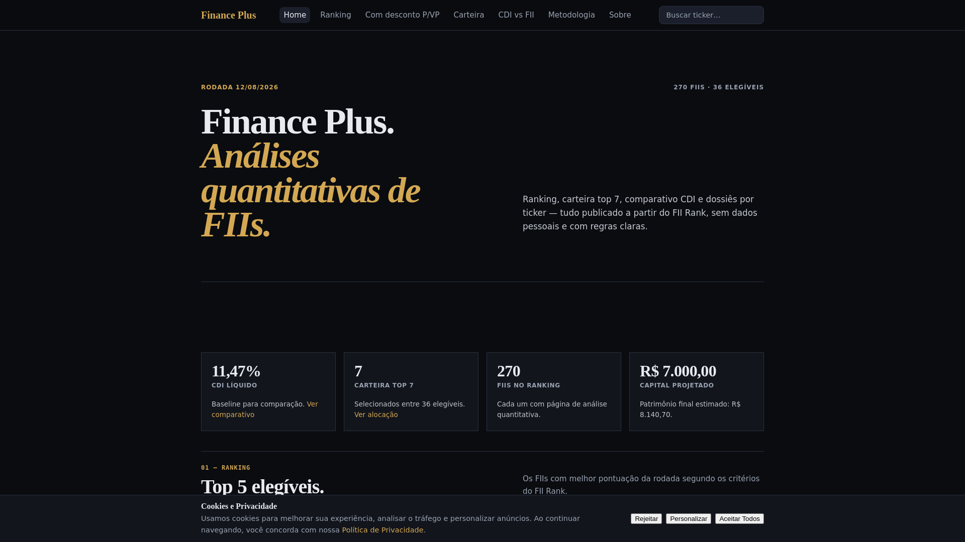 Stored capture of financeplus.com.br
