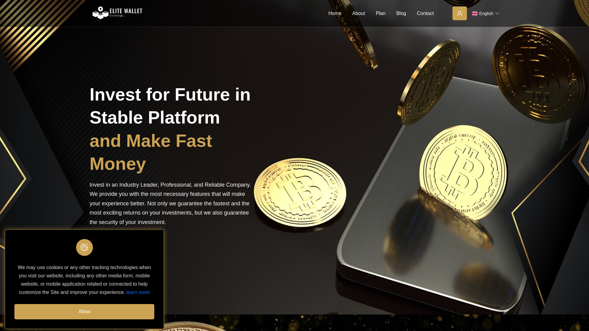 Screenshot of elitewalletexchange.com